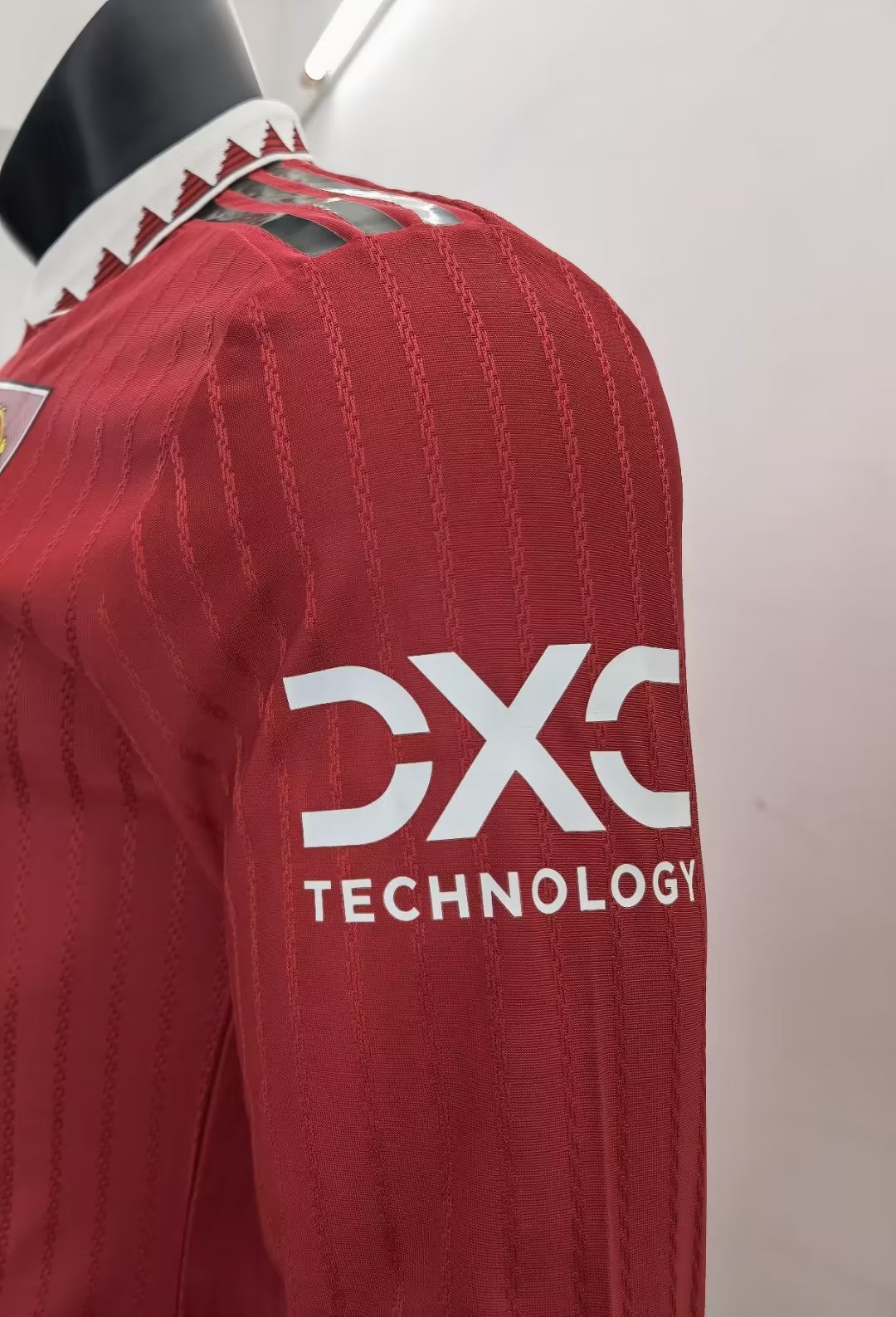 22/23 Man United Home Jersey Long Sleeve Player Version 1:1 Quality - leoleo123123