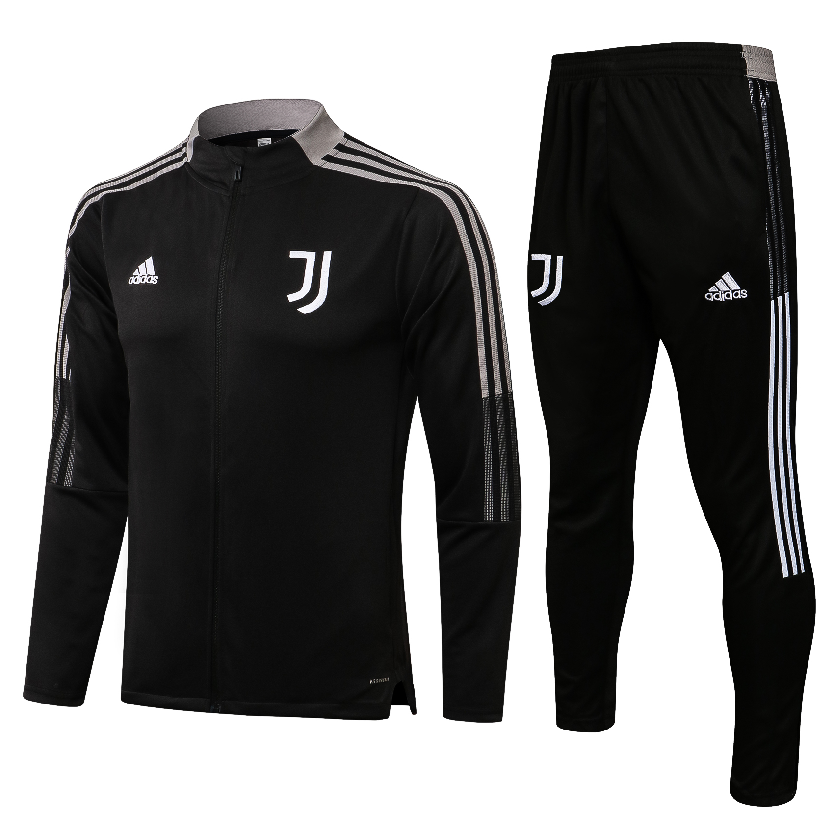 21-22 Juventus Black Jacket Tracksuit Thai Quality - leoleo123123