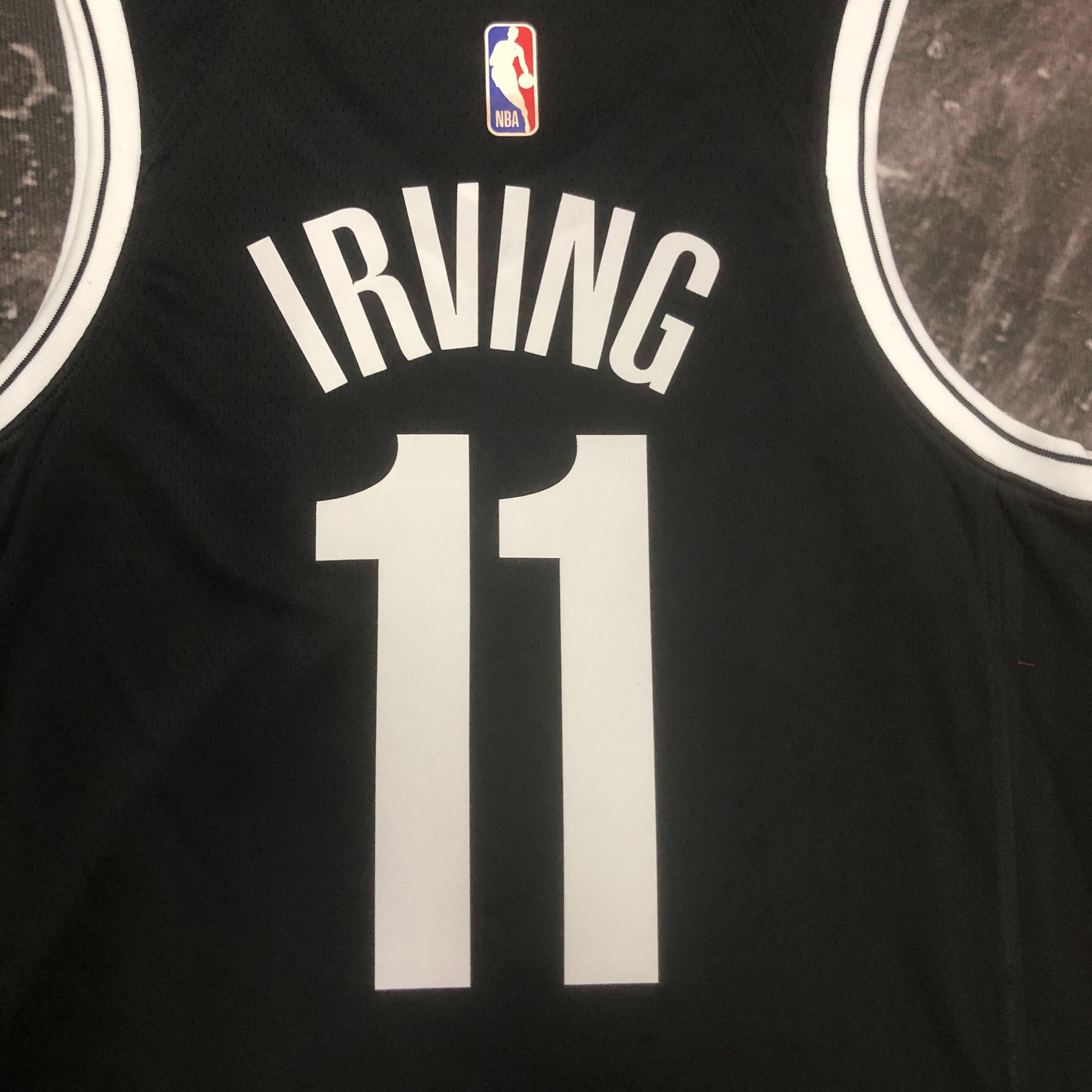 NBA Men 2023 Brooklyn Nets Black #11 IRVING Jersey High Quality Name and Number Print - leoleo123123
