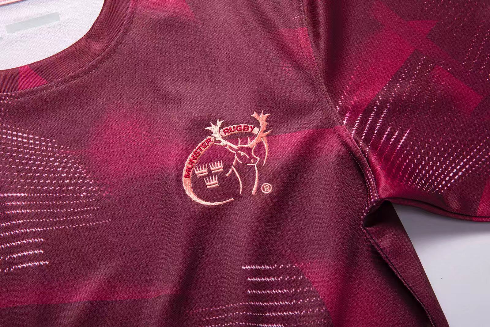 Rugby 2020-2021 Munster Purple Red Rugby Training Jersey High Quality - leoleo123123