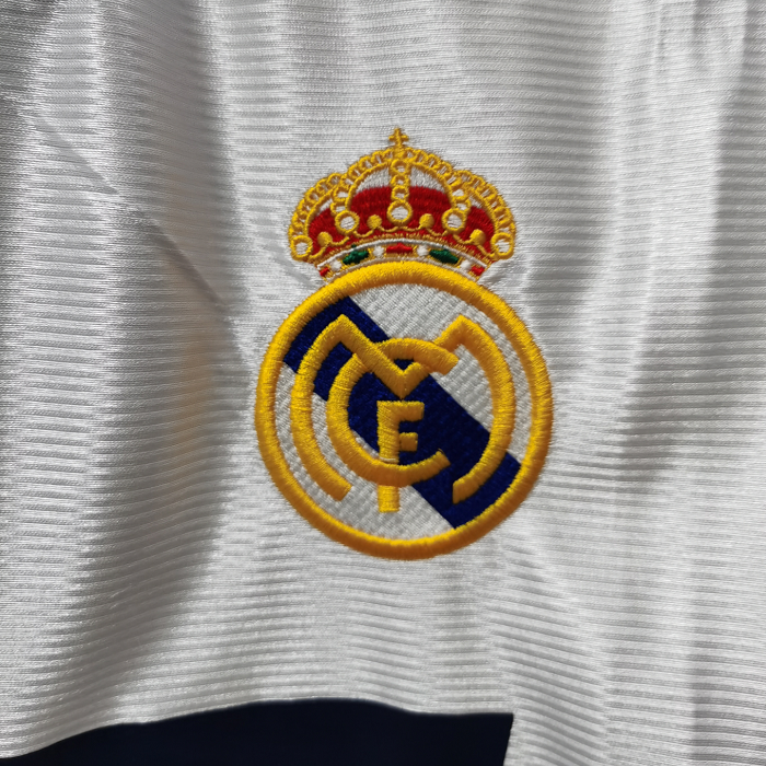 98-00 Real Madrid Home Retro Jersey - leoleo123123