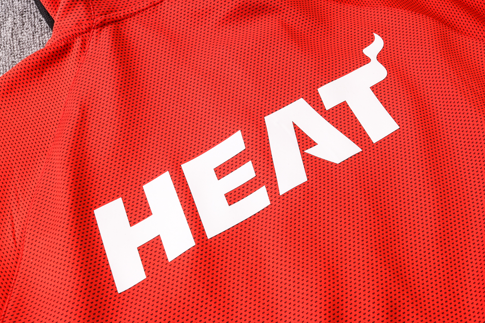 NBA Miami Heat Red with Cap Jacket Tracksuit High Quality - leoleo123123