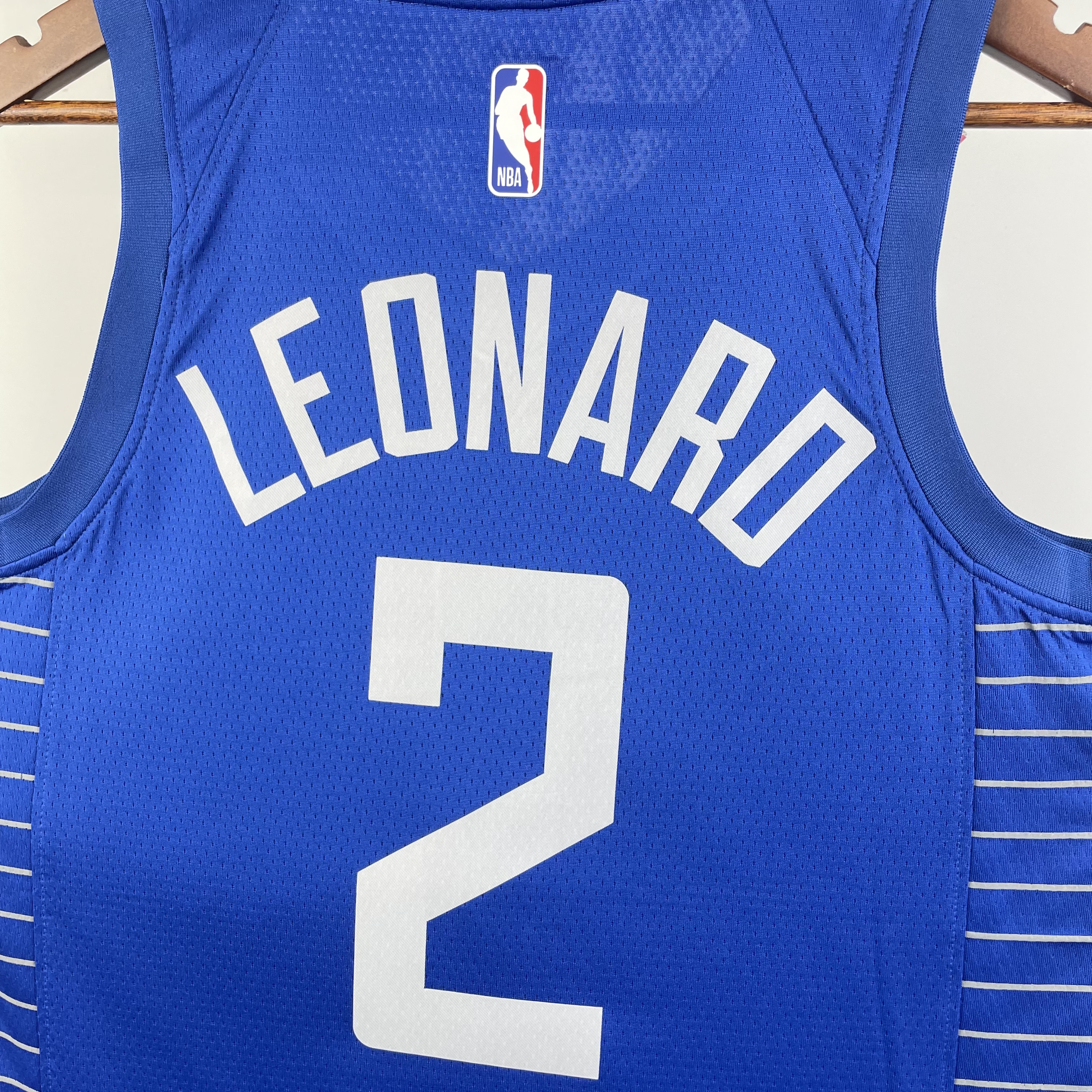 NBA Season 2023 Men Los Angeles Clippers Blue #2 LEONARD Jersey High Quality Name and Number Print - leoleo123123