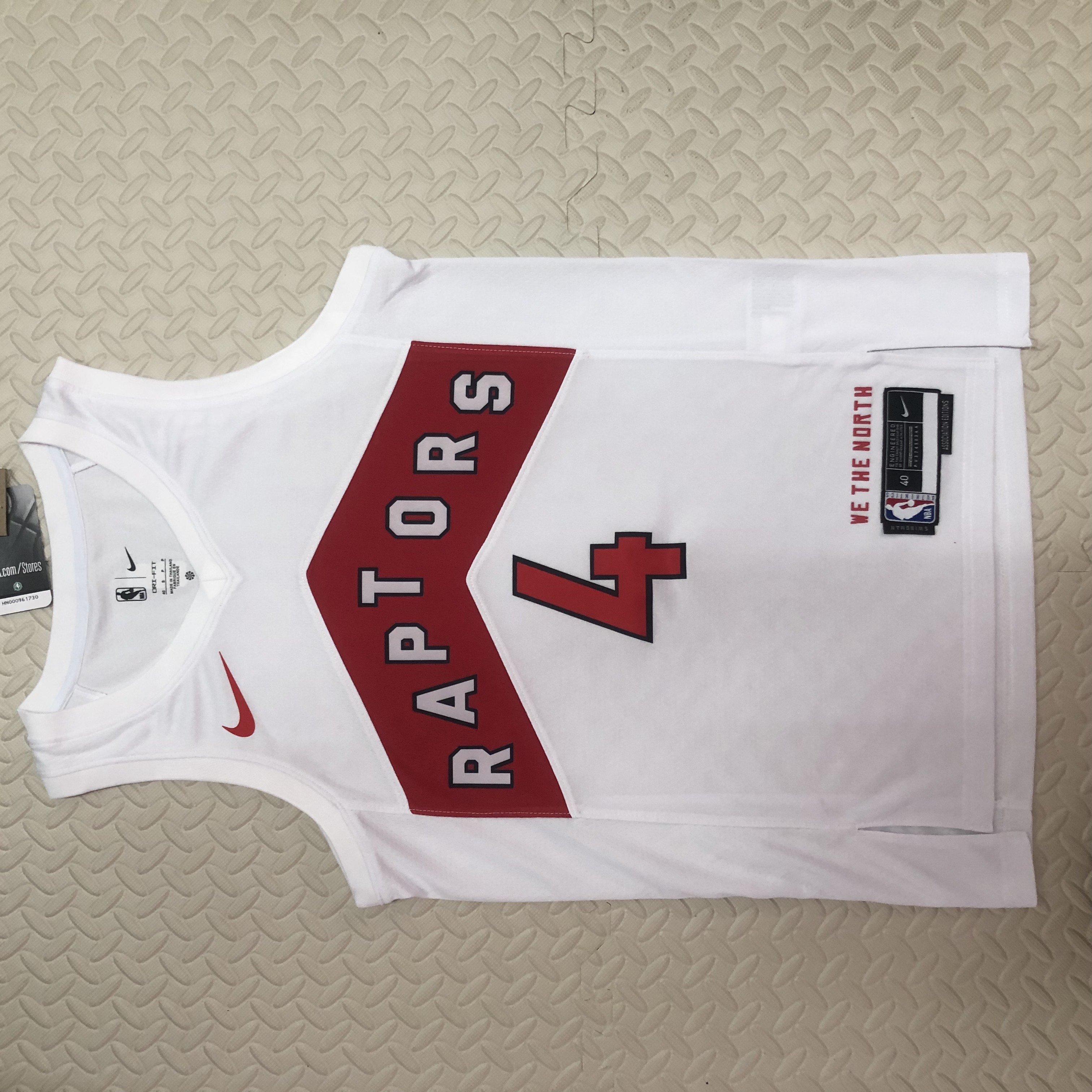 NBA Men Toronto Raptors White #4 BARNES Jersey High Quality Name and Number Print - leoleo123123