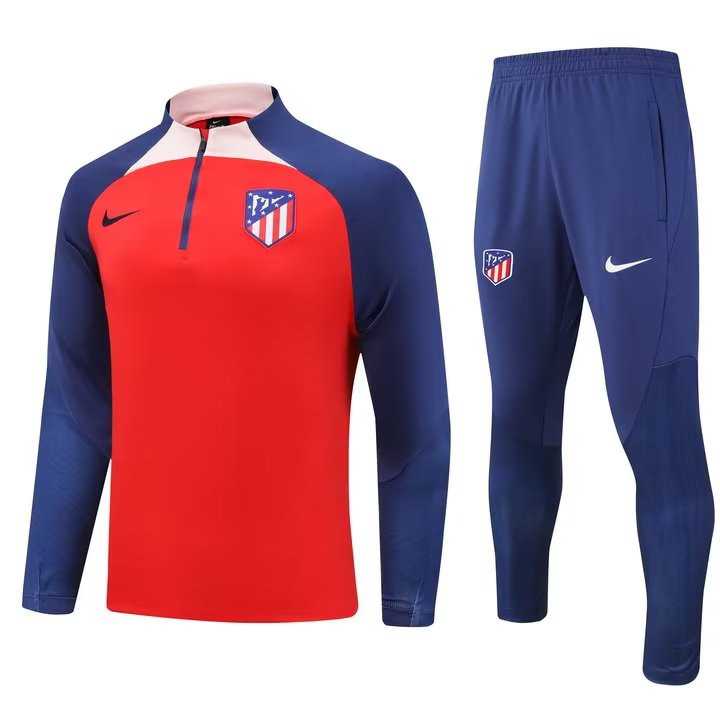 23/24 At Madrid Red Sweater Tracksuit Thai Quality - leoleo123123