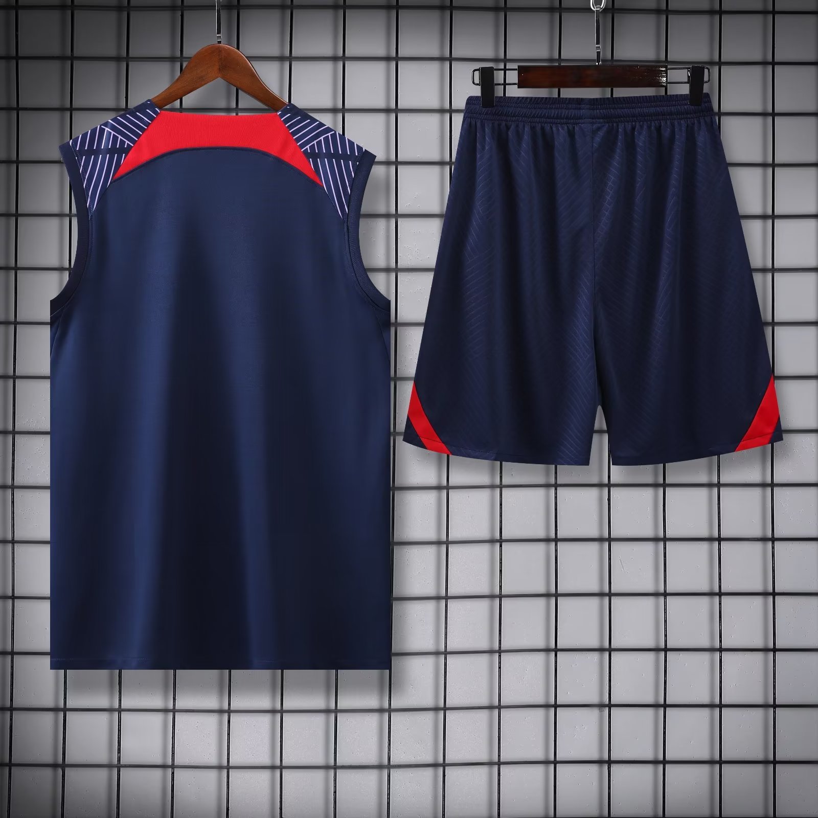 23/24 PSG BlueTraining Vest Training suit - leoleo123123