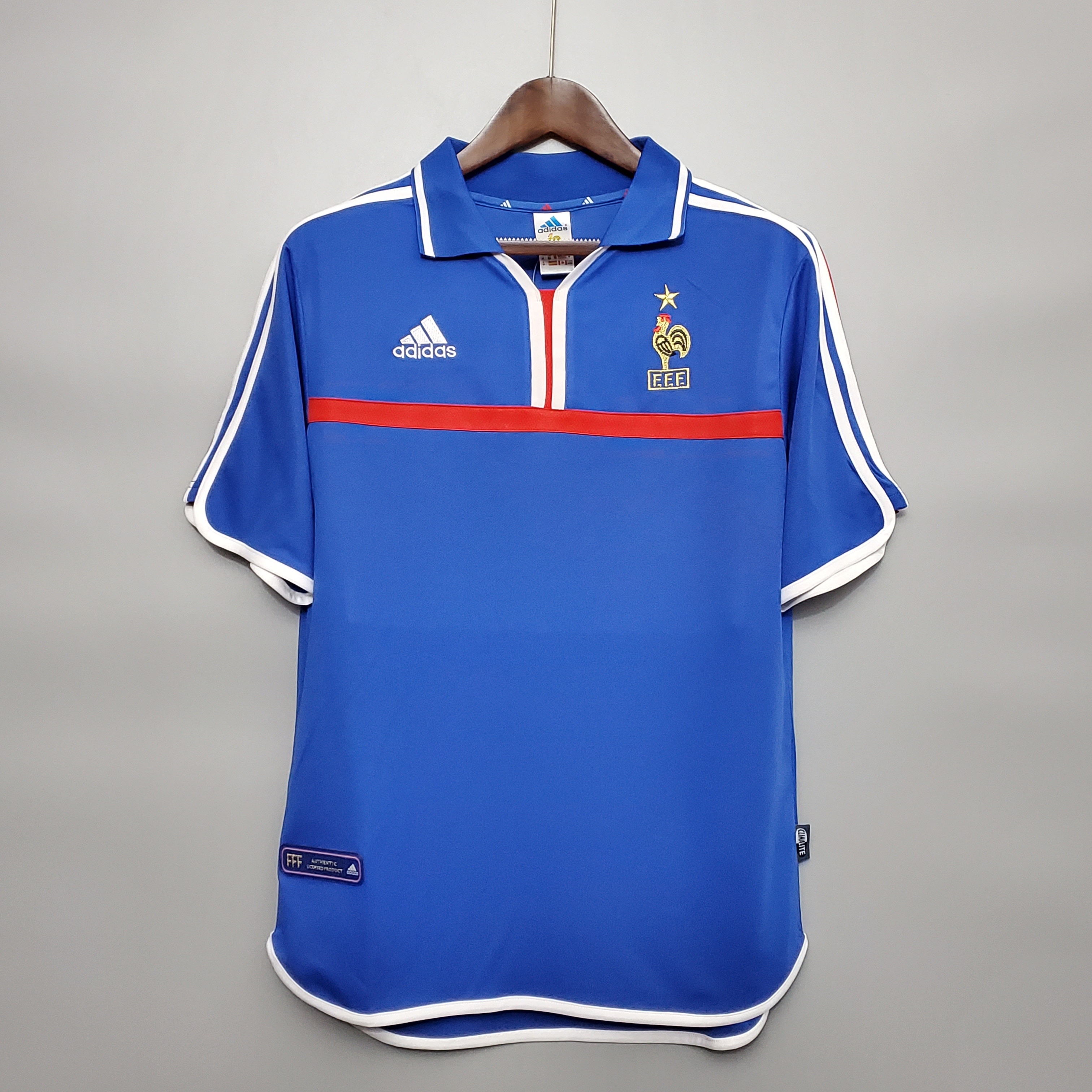 2000 France Home Retro Jersye - leoleo123123