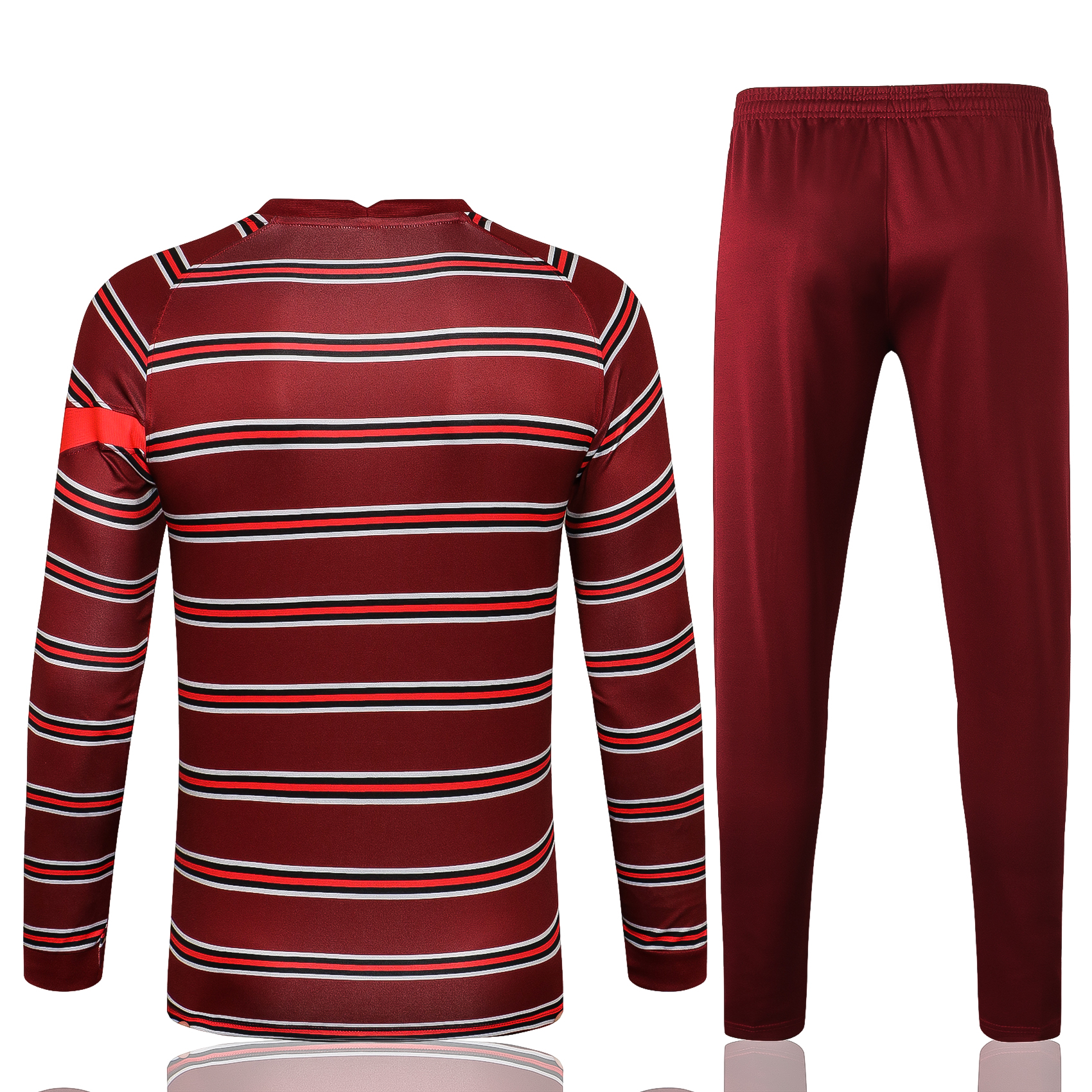 21-22 Liverpool Red and White Sweater Tracksuit Thai Quality - leoleo123123