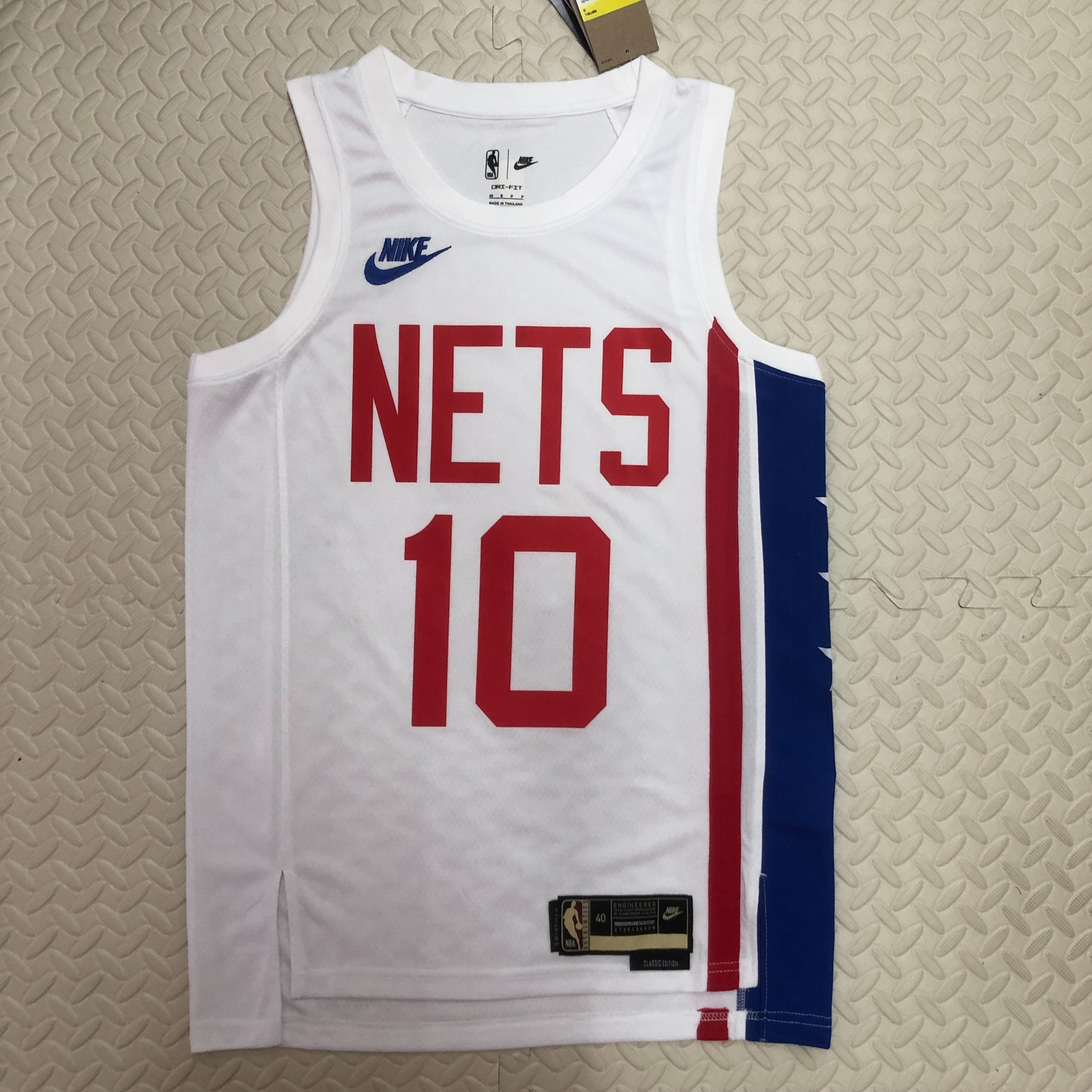 NBA Men Season 2023 Brooklyn Nets White #10 SIMMONS Jersey High Quality Name and Number Print - leoleo123123