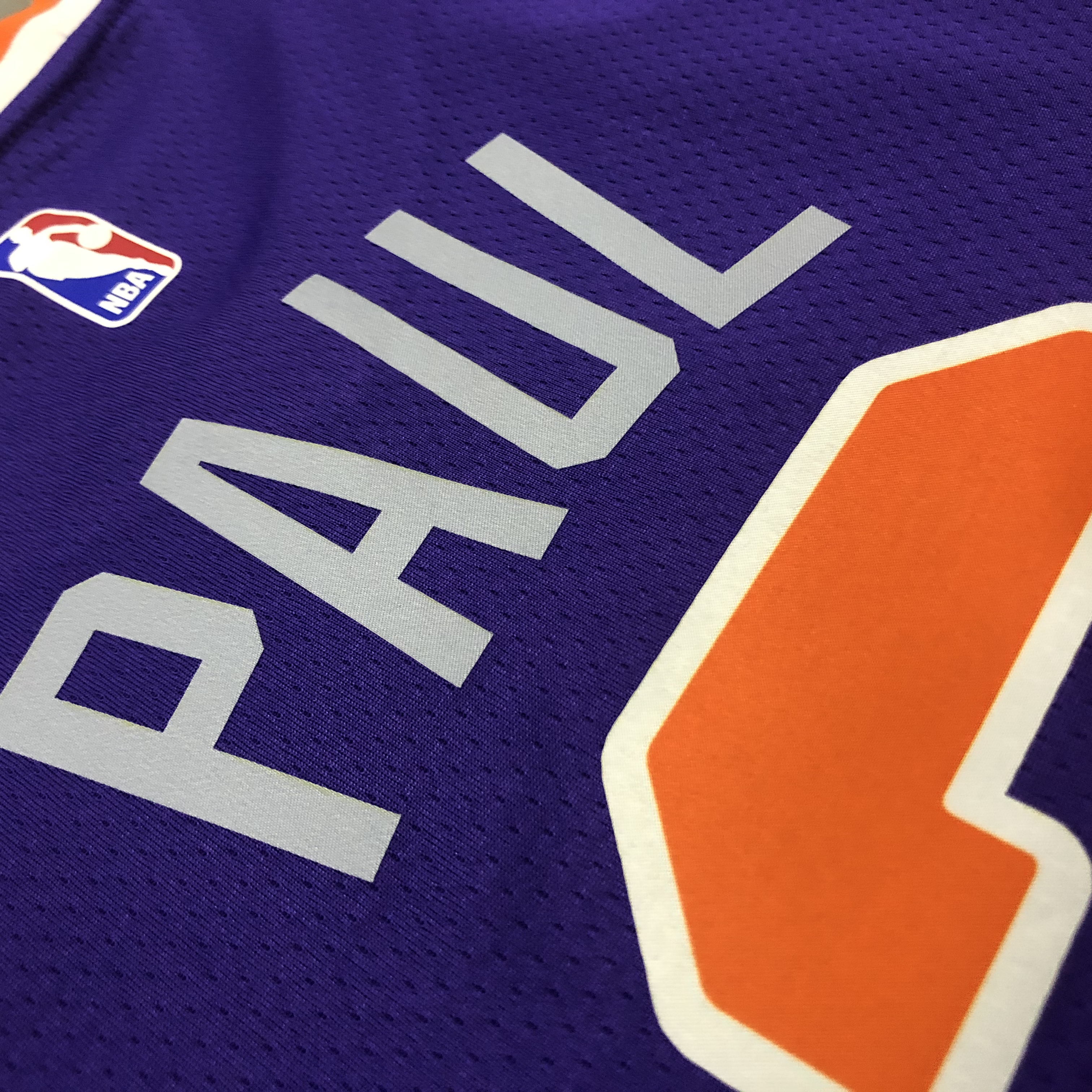 NBA Men Phoenix Suns Purple #3 PAUL Jersey High Quality Name and Number Print - leoleo123123