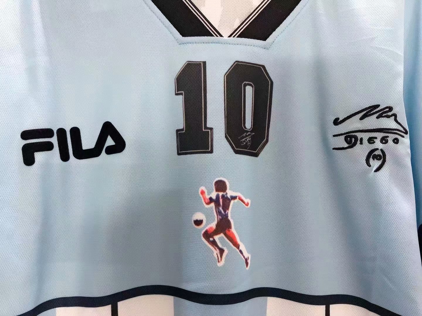 2001 Maradona Special Jersey Retro Jersey - leoleo123123