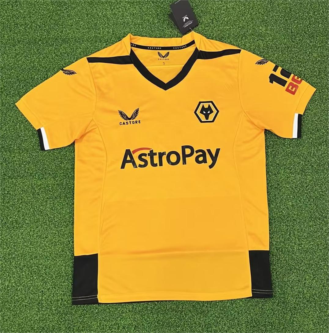 22/23 Wolverhampton Home Jersey - leoleo123123