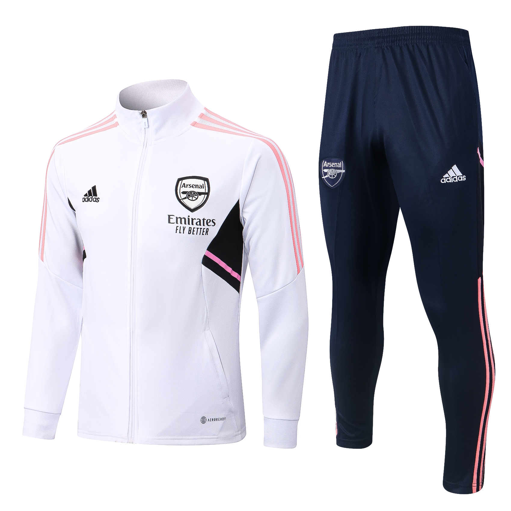 22-23 Arsenal White Jacket Tracksuit Thai Quality - leoleo123123