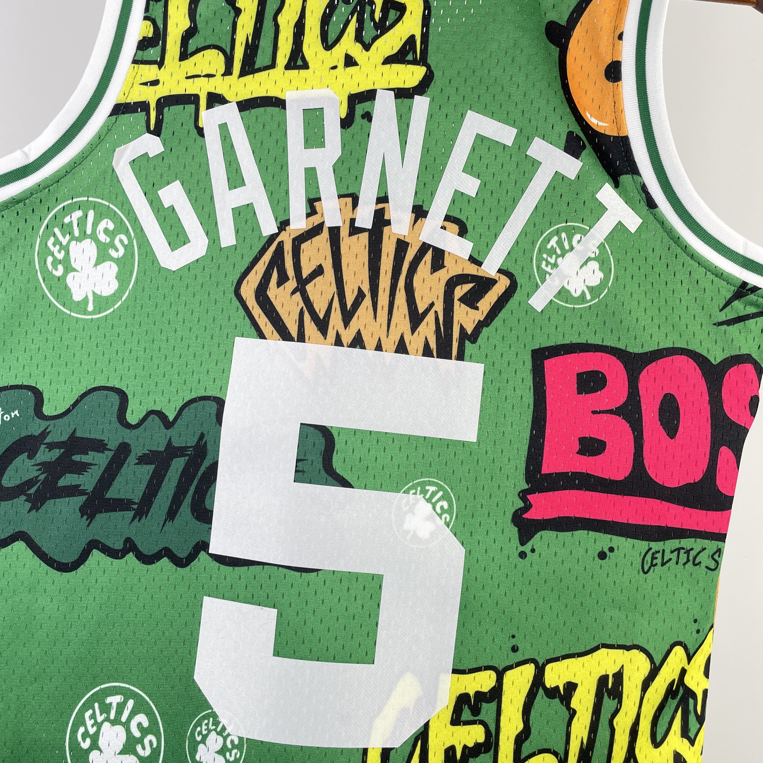 NBA Men Season 07-08 Boston Celtics Green #5 GARNETT Swingman Jersey - leoleo123123