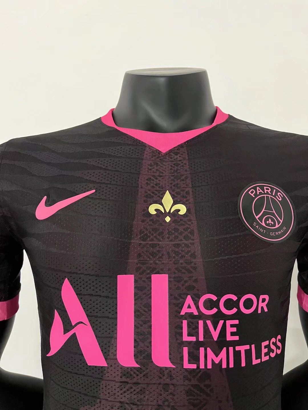 22/23 PSG Jordan Black Jersey Player Version - leoleo123123