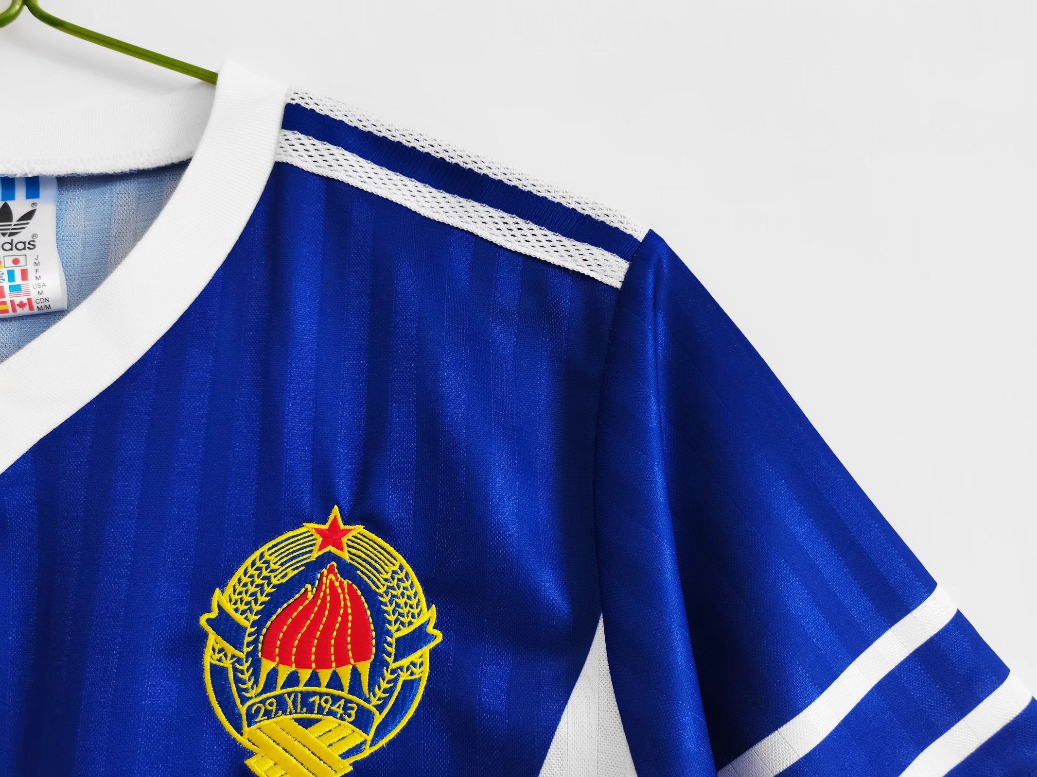 1990 Yugoslavia Home Retro Jersey - leoleo123123