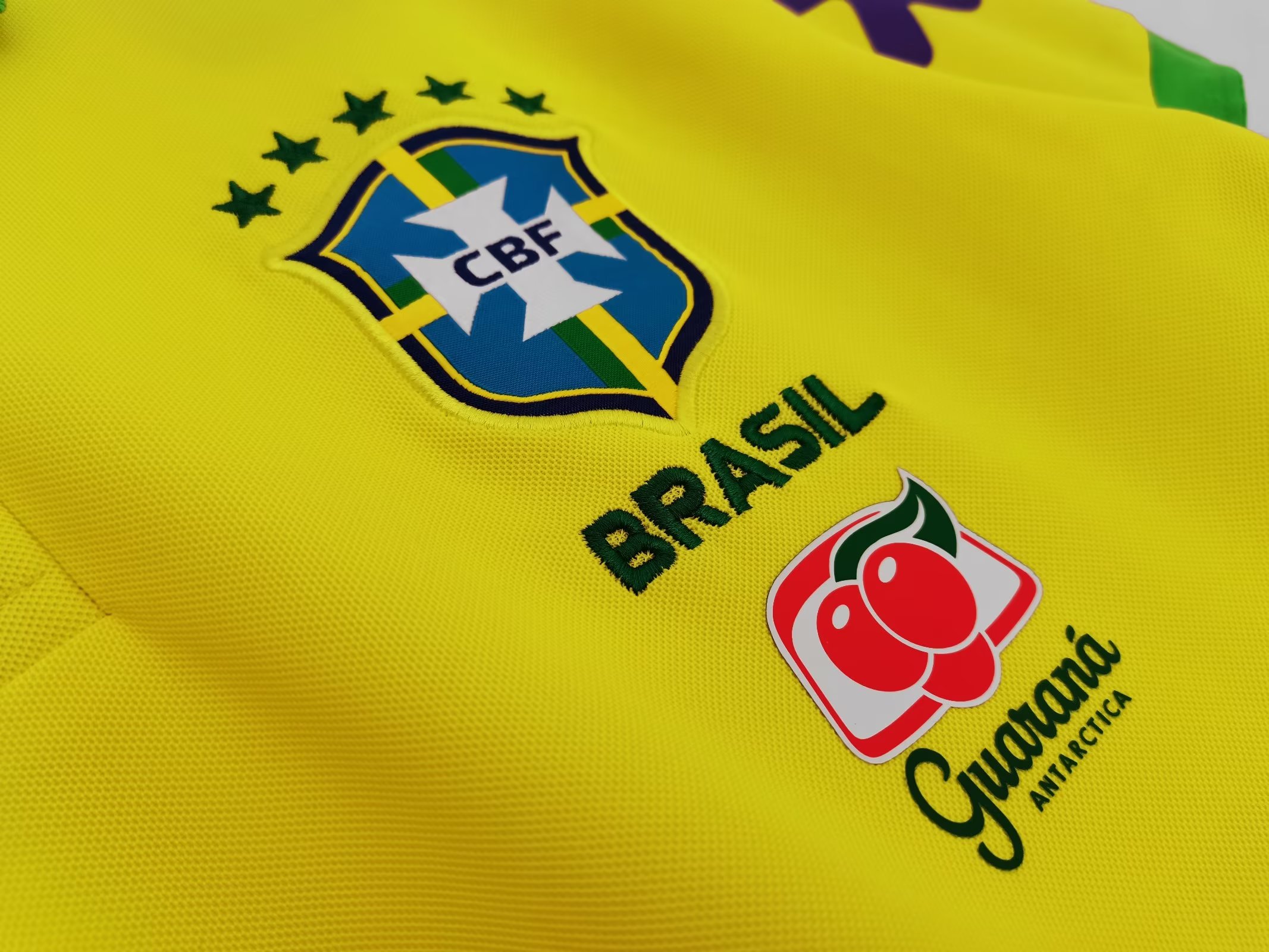 22/23 Brazil Yellow Polo Jersey Thai Quality - leoleo123123