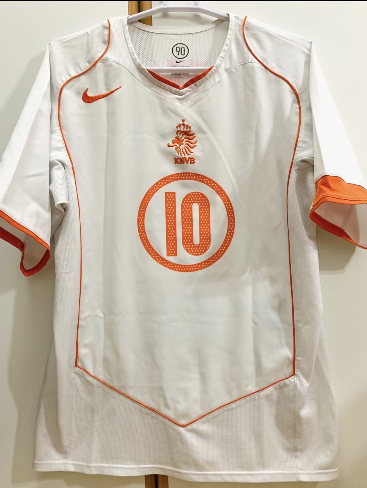 2004 Netherlands Away Retro Jersey - leoleo123123