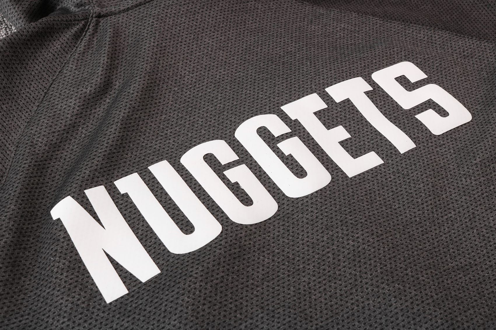 NBA Denver Nuggets Dark Grey with Cap Jacket Tracksuit High Quality - leoleo123123