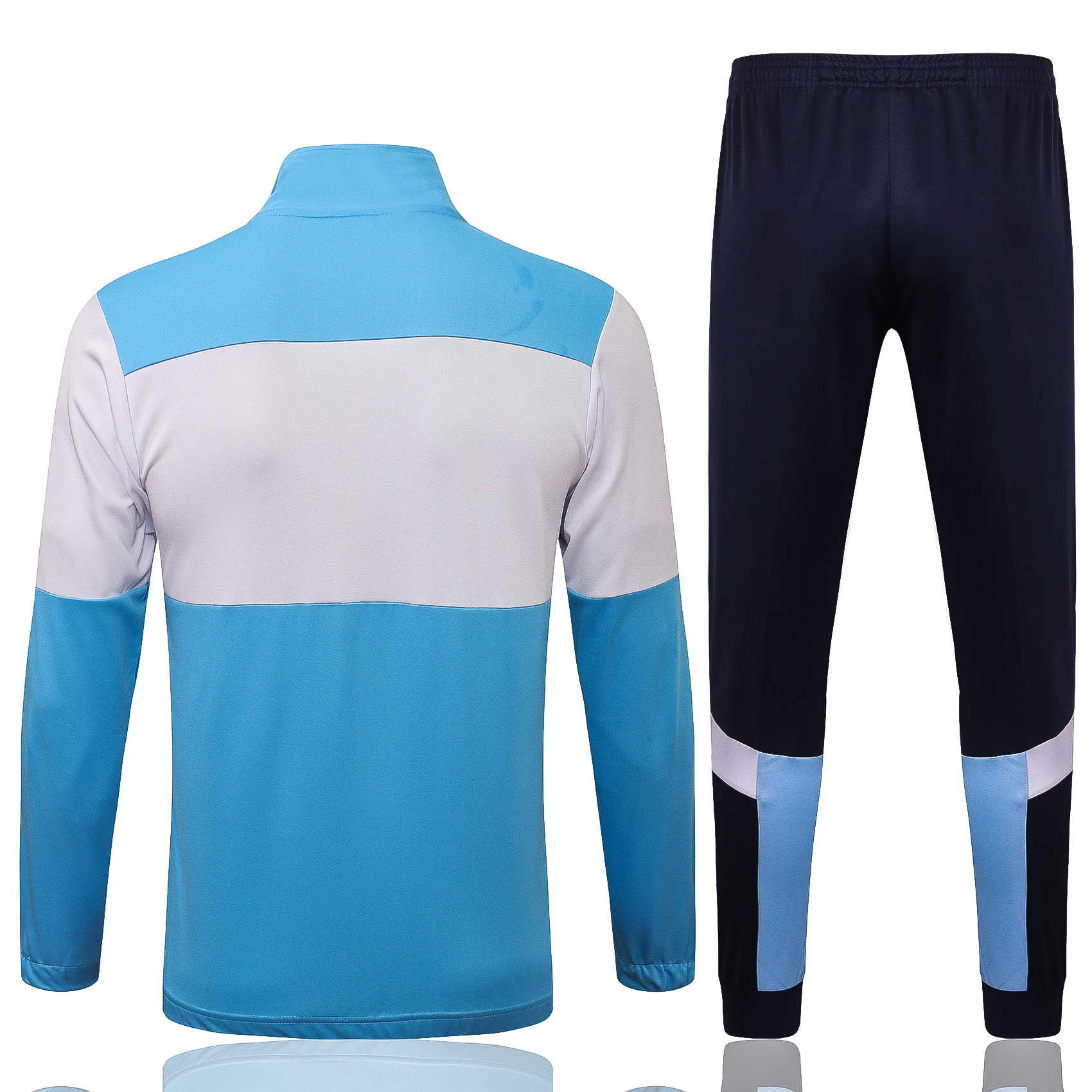 21-22 Marseille Sky Blue Jacket Tracksuit Thai Quality - leoleo123123