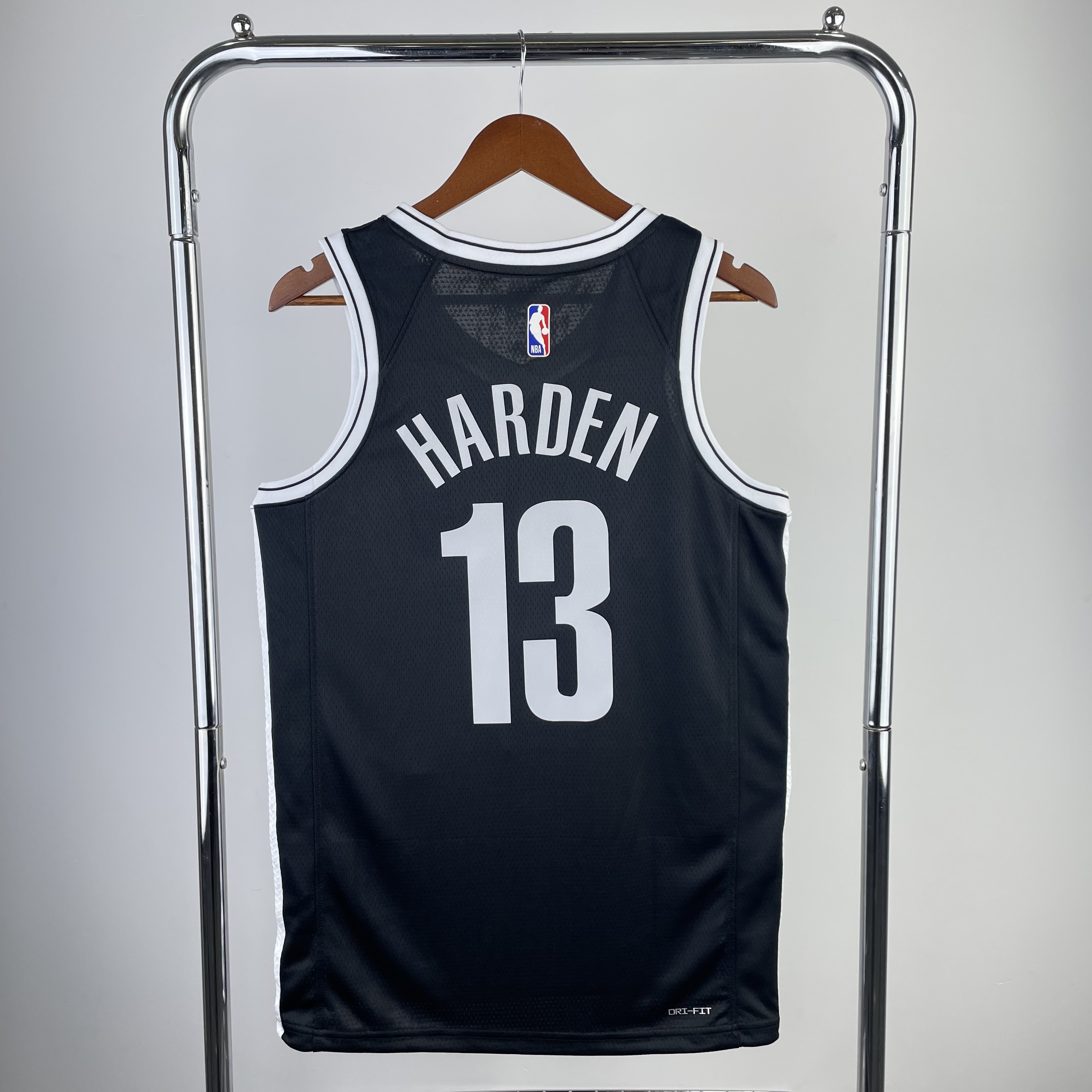 NBA Men 2023 Brooklyn Nets Black #13 HARDEN Jersey High Quality Name and Number Print - leoleo123123