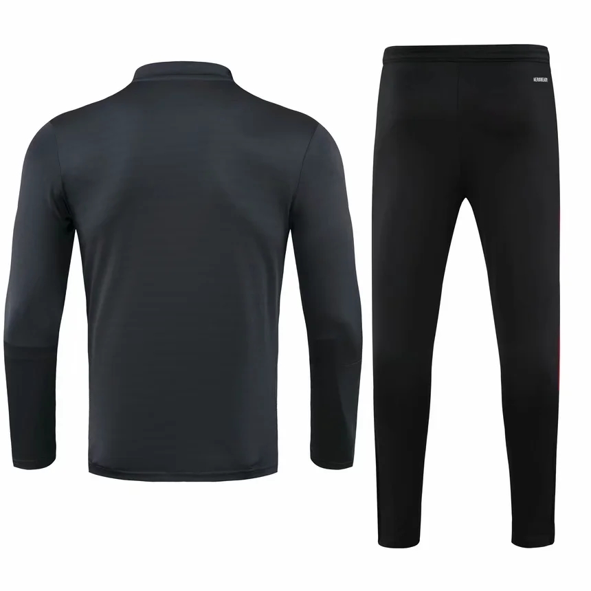 21-22 Bayern Dark Grey Sweater Tracksuit Thai Quality - leoleo123123