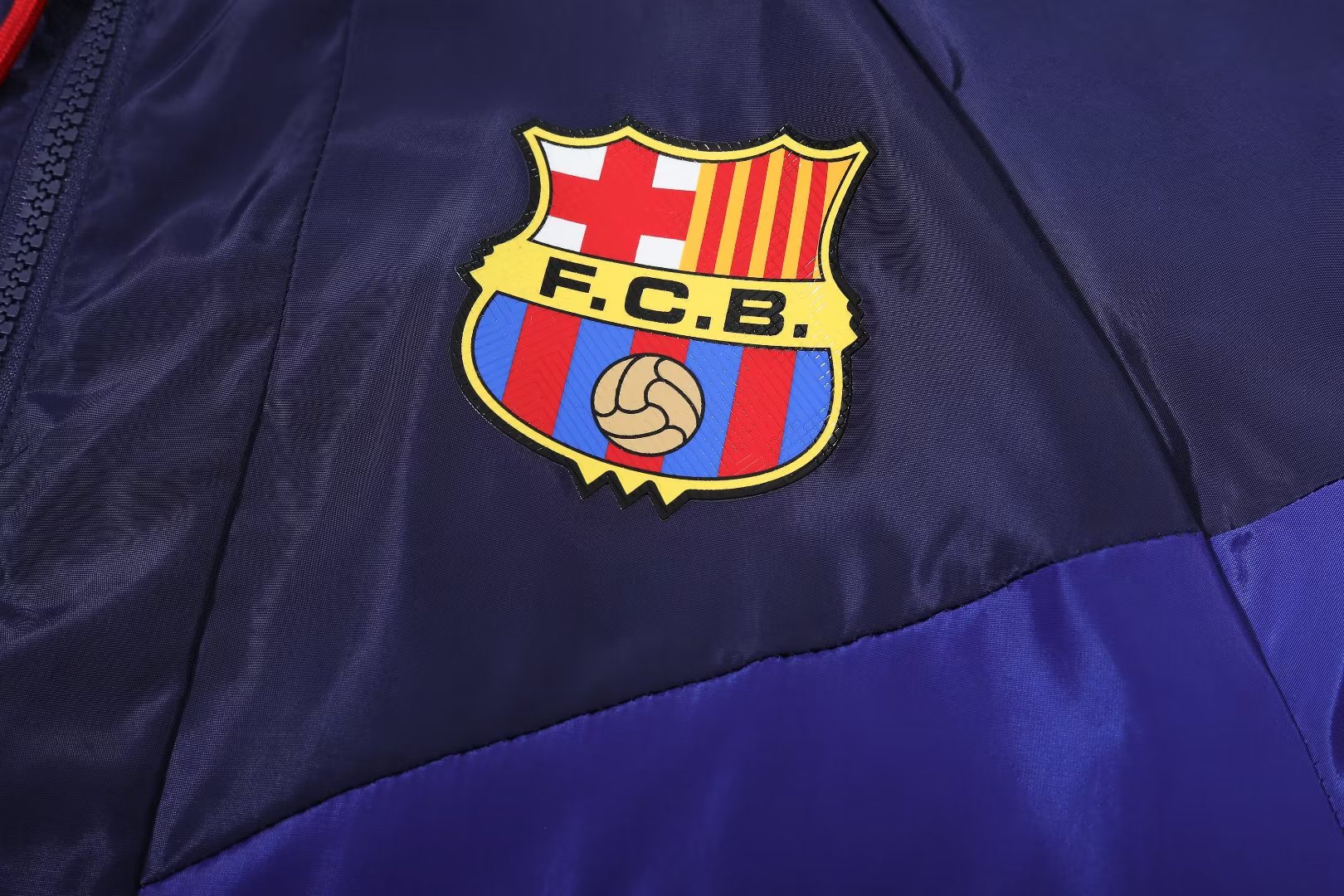 23/24 Barcelona Blue Windbreaker Jacket 1:1 Quality - leoleo123123