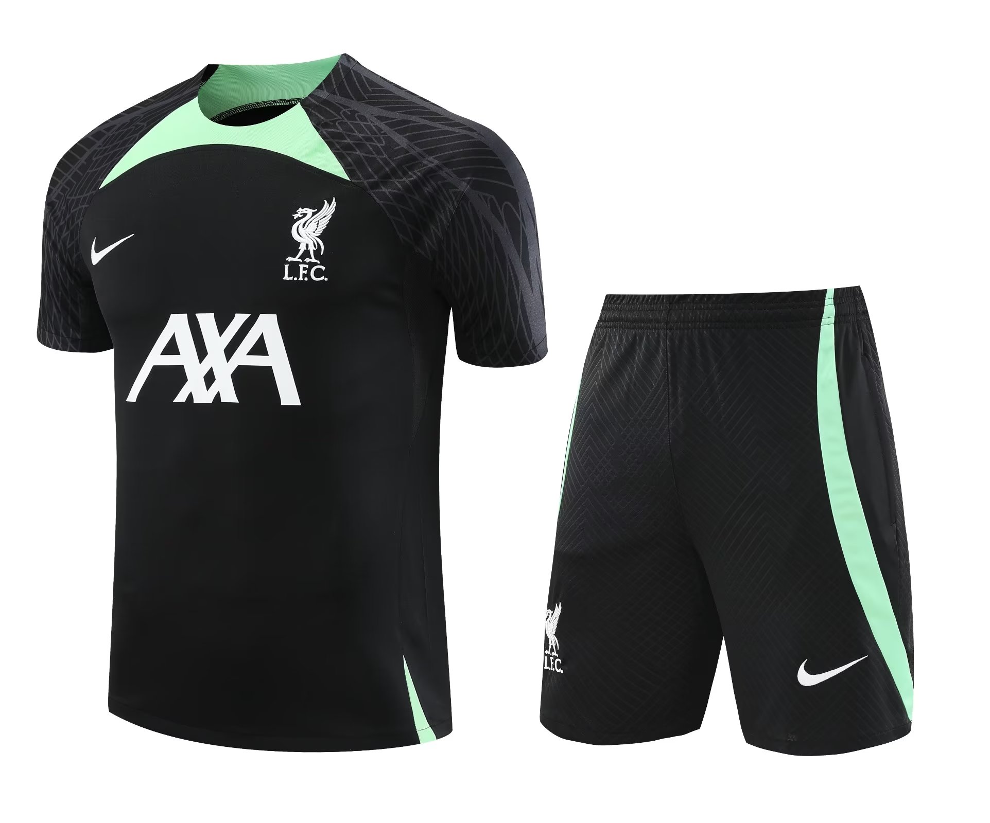 23/24 Liverpool Training Set-BlackTraining Tracksuit - leoleo123123