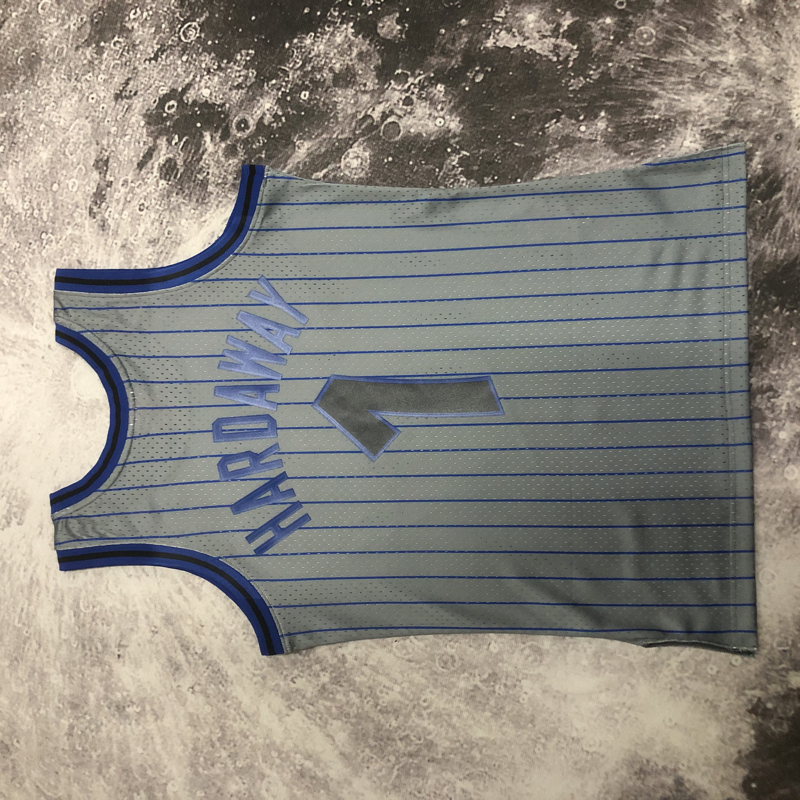 NBA Season 94-95 Orlando Magic Grey #1 HARDAWAY Classics Swingman Jersey - leoleo123123