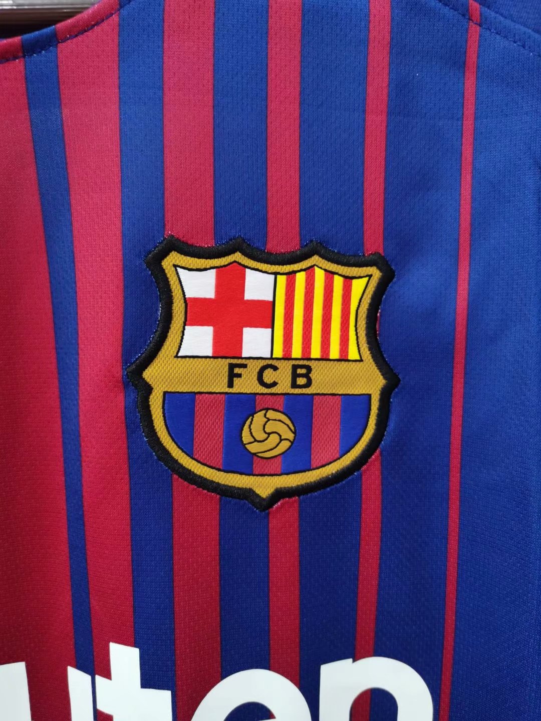 17/18 Barcelona Home Retro Jersey - leoleo123123