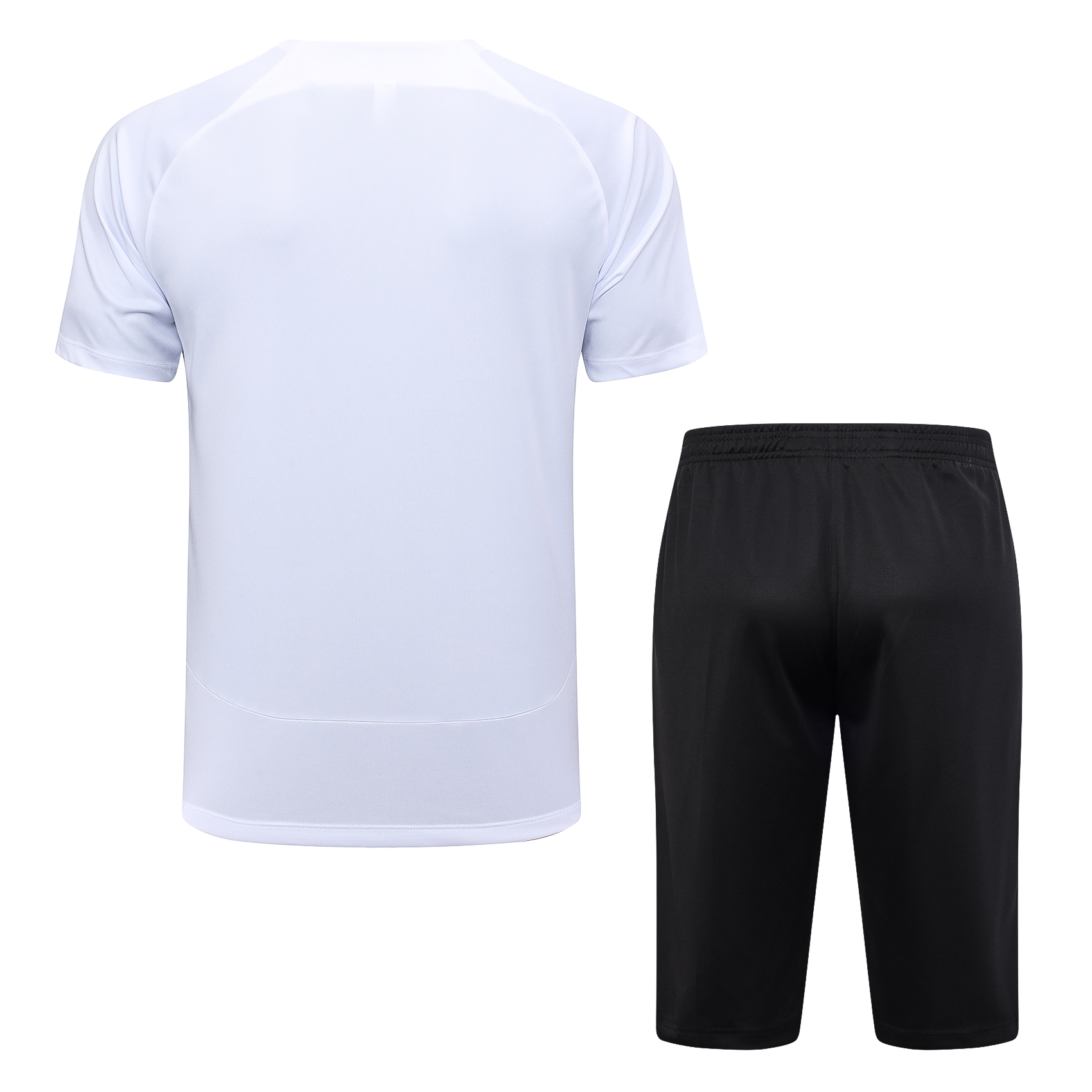 23/24 Corinthians White Short Sleeve and Short Pant Training Set - Training Tracksuit - leoleo123123
