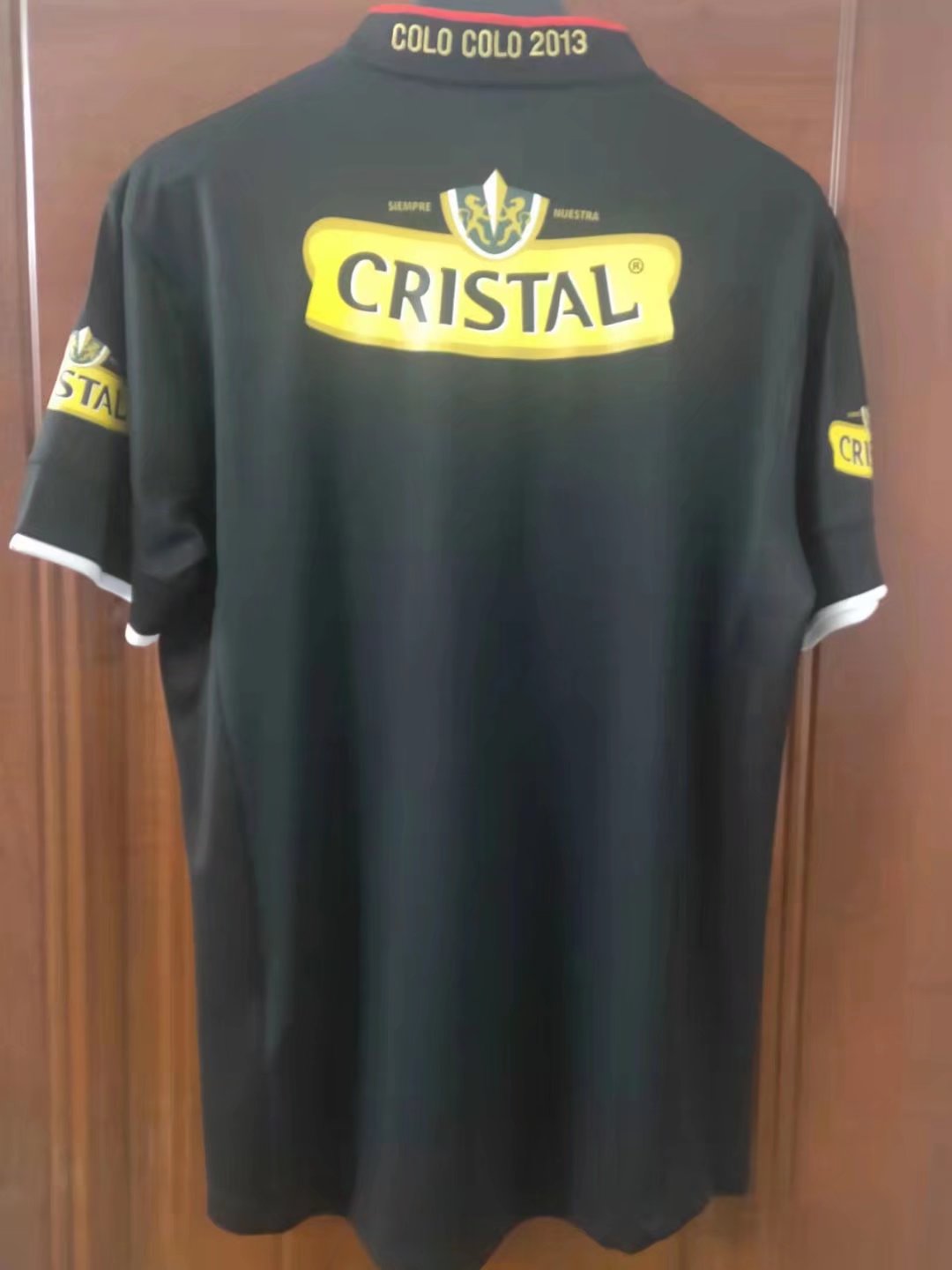 2013 Colo-Colo Away Black Retro Soccer Jersey - leoleo123123