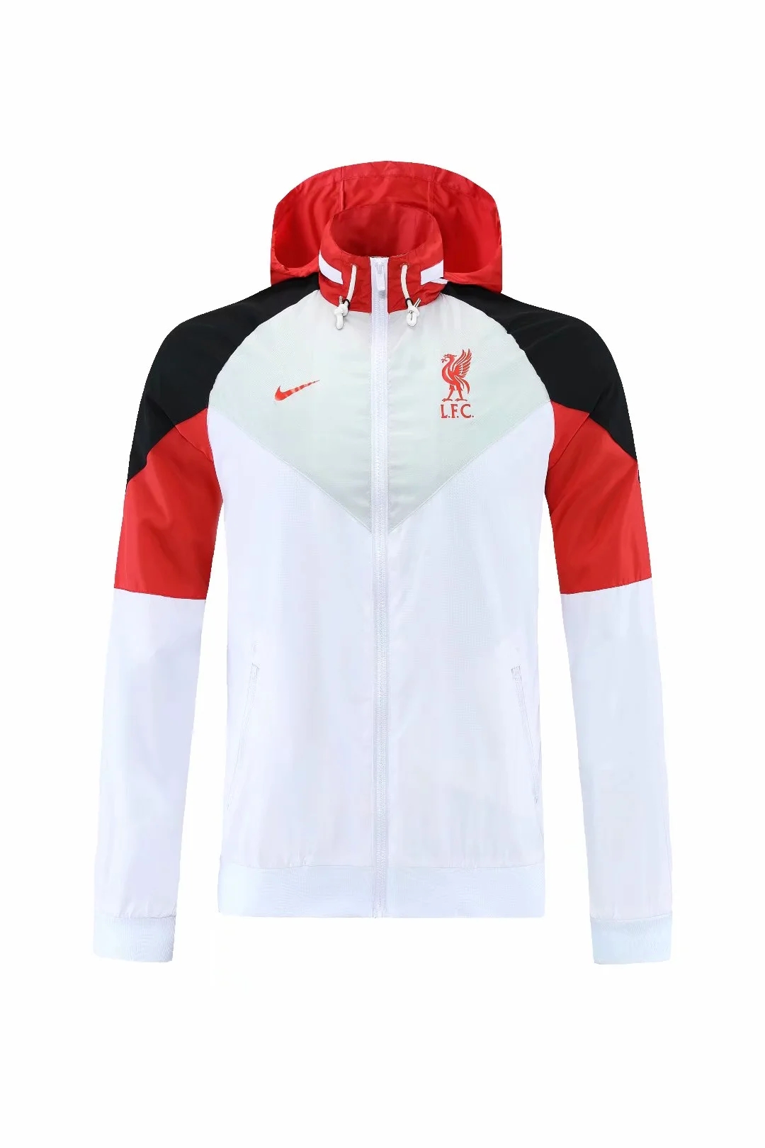 21-22 Liverpool White Windbreaker Jacket Thai Quality - leoleo123123