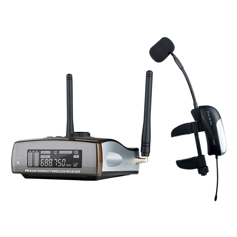 Violin Microphone Wireless Pickup Clip-On Radio System Set UHF for Violinist Musician String Instrument Miking Pro Stage ACEMIC - leoleo123123