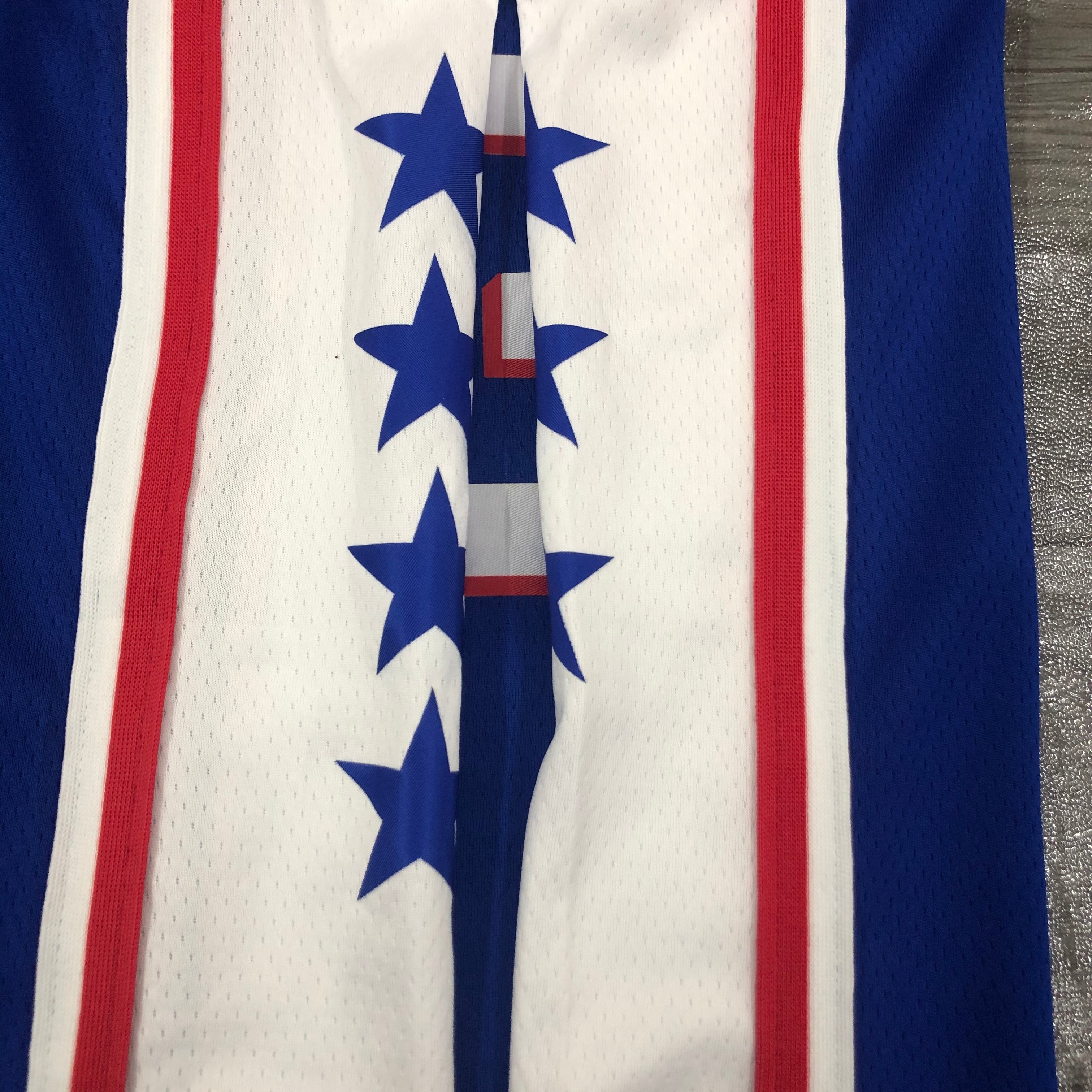 NBA Men Philadelphia 76ers Blue #3 IVERSON Jersey High Quality Name and Number Print - leoleo123123