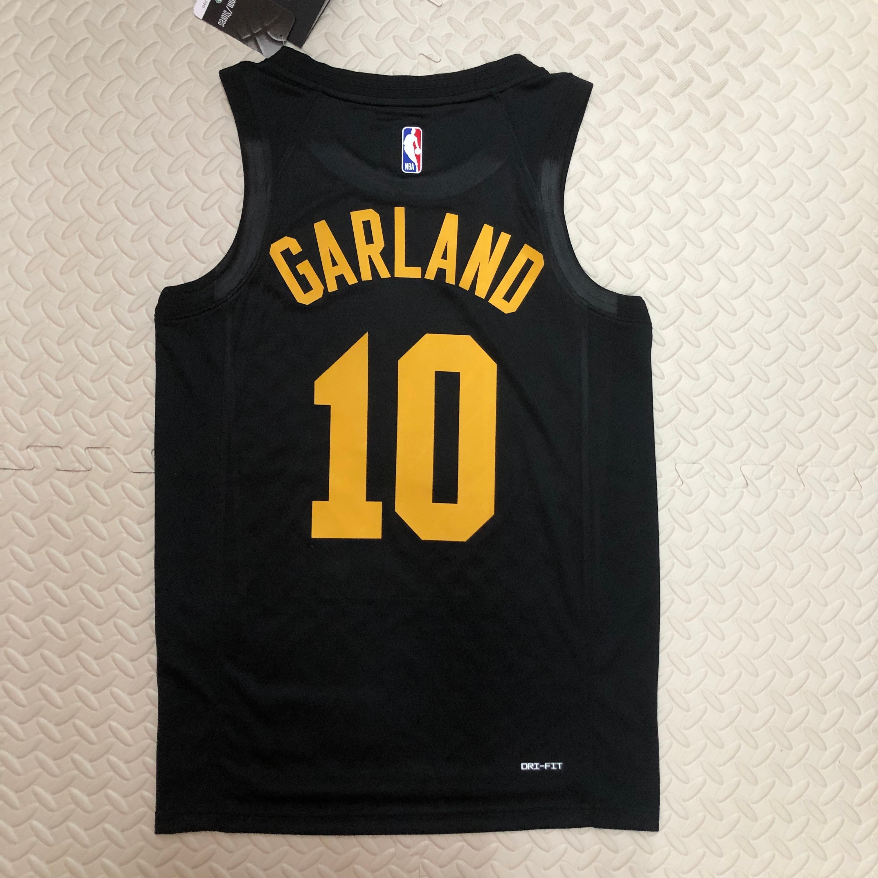 NBA Season 2023 Men Cleveland Cavaliers Black with Jordan Logo #10 GARLAND Jersey High Quality Name and Number Print - leoleo123123
