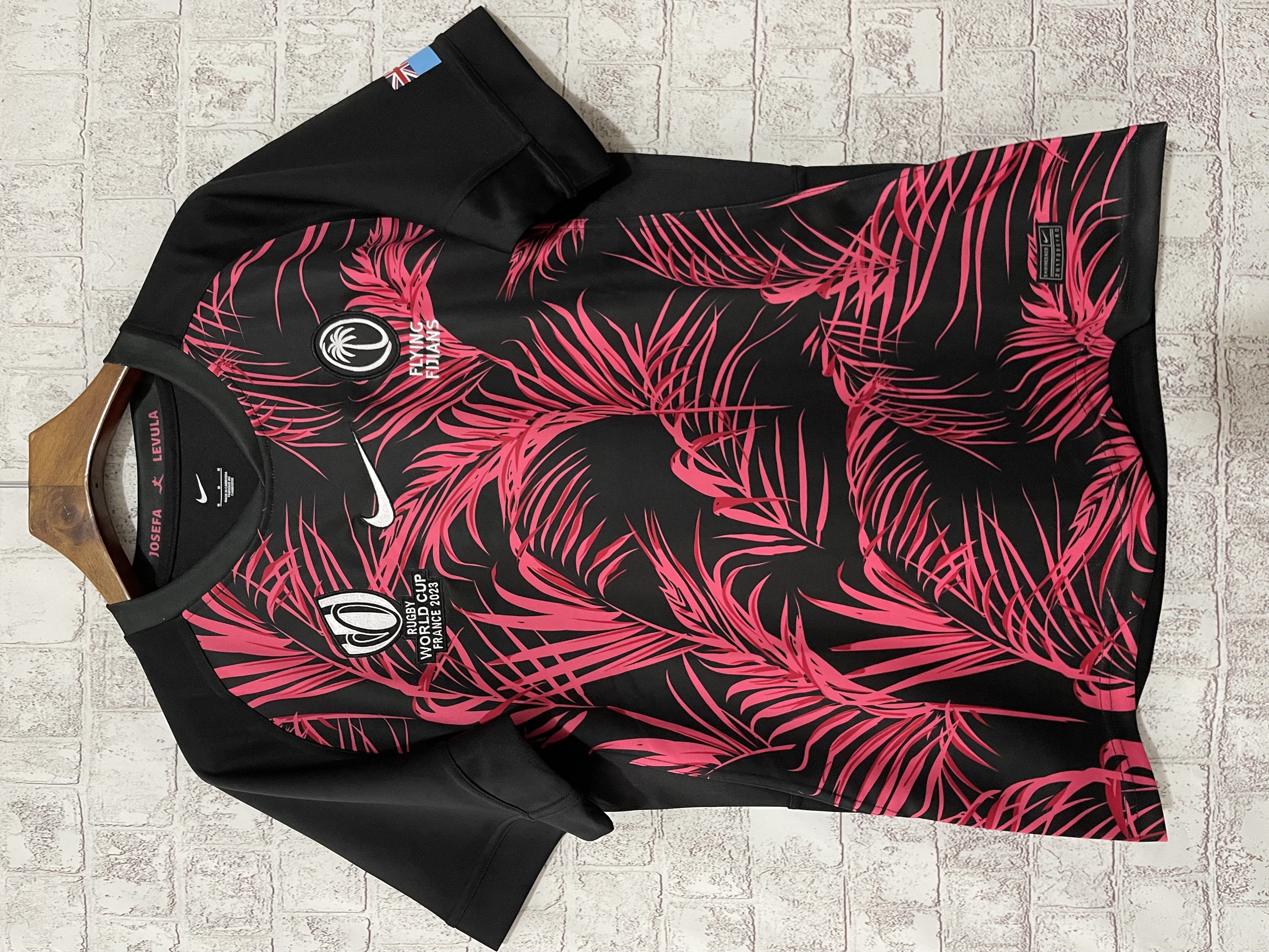 Rugby World Cup 2023 Fiji Away Rugby Jersey High Quality - leoleo123123