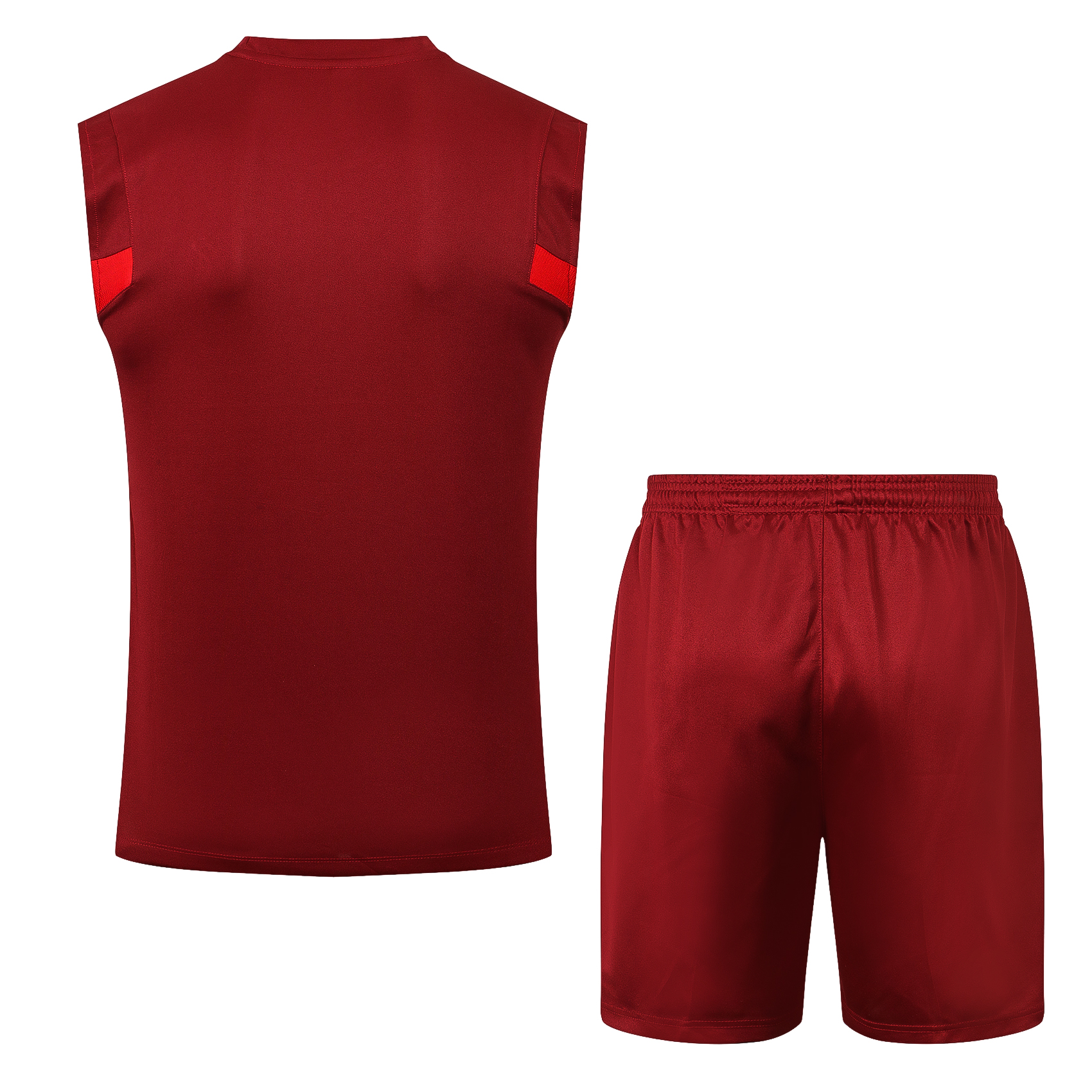 21/22 Liverpool Red Vest Training Set--Vest and Short Pant Training Tracksuit - leoleo123123