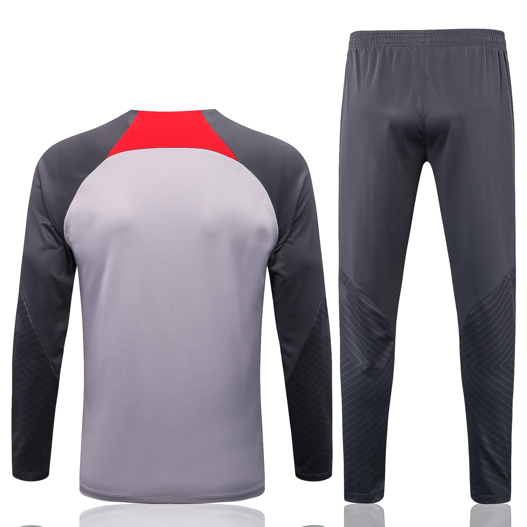 22/23 Liverpool Light Grey Sweater Tracksuit Thai Quality - leoleo123123