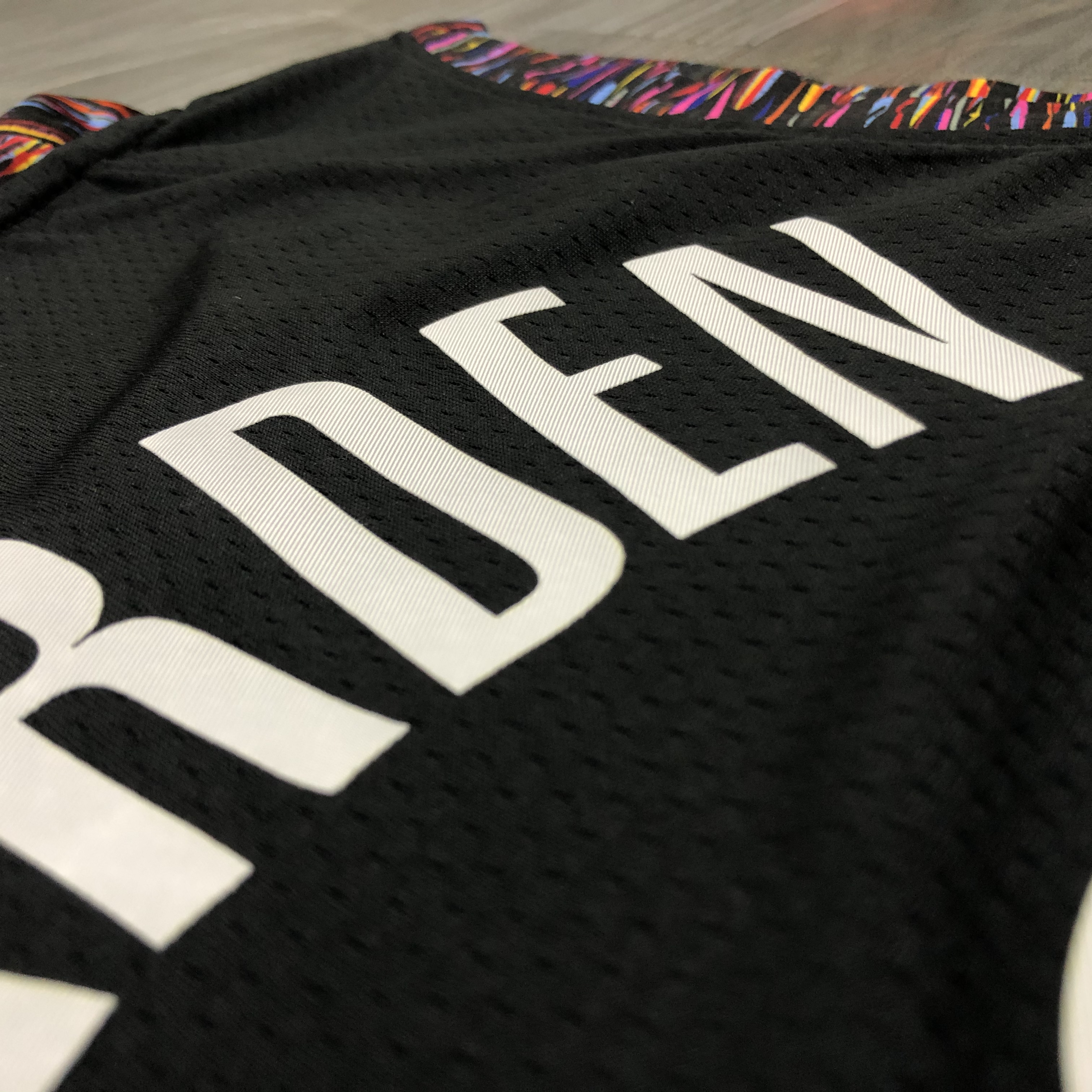 NBA Men New Brooklyn Nets Black City #13 HARDEN Jersey High Quality Name and Number Print - leoleo123123