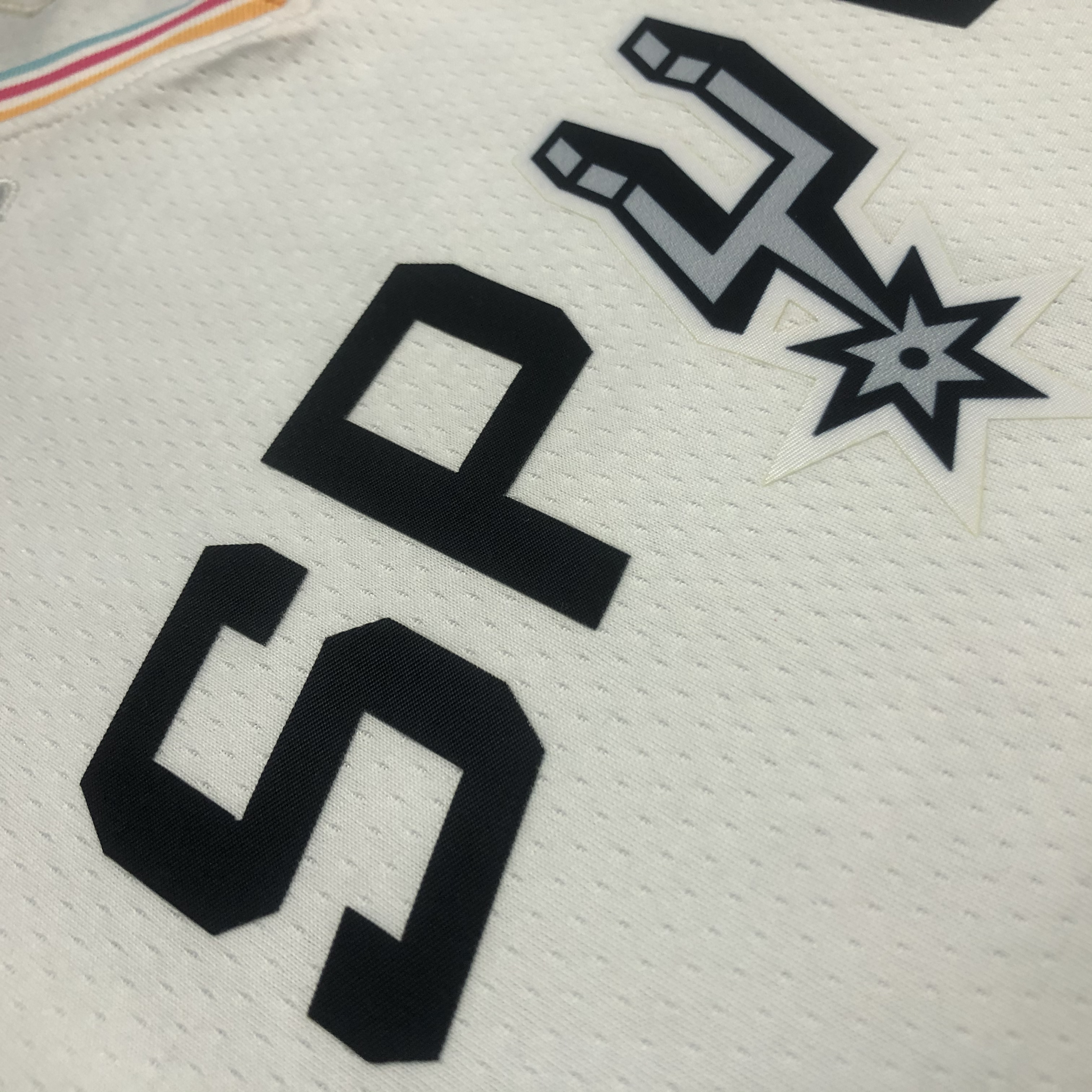 NBA Men 75th Anniversary Season 2022 San Antonio Spurs White #21 DUNCAN Jersey High Quality Name and Number Print - leoleo123123