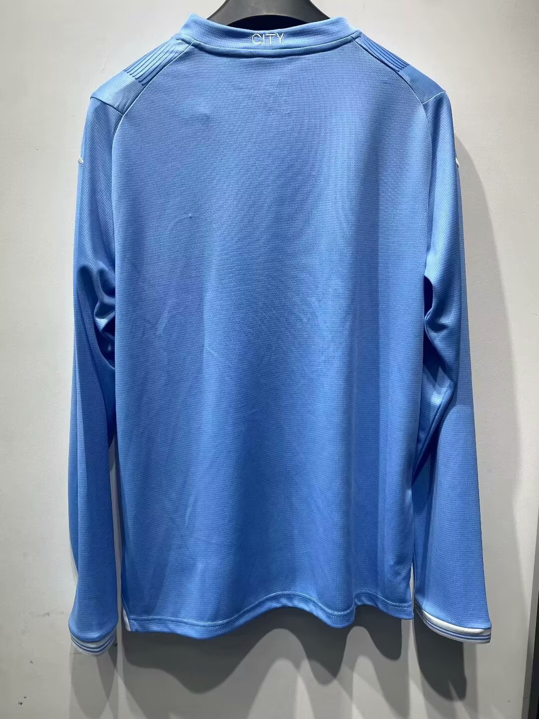 23/24 Man City Home Jersey Long Sleeve Fans Version 1:1 Quality - leoleo123123