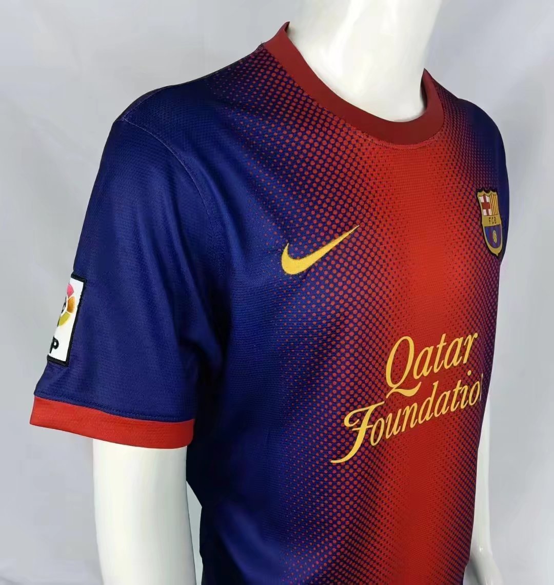 12/13 Barcelona Home Retro Jersey - leoleo123123
