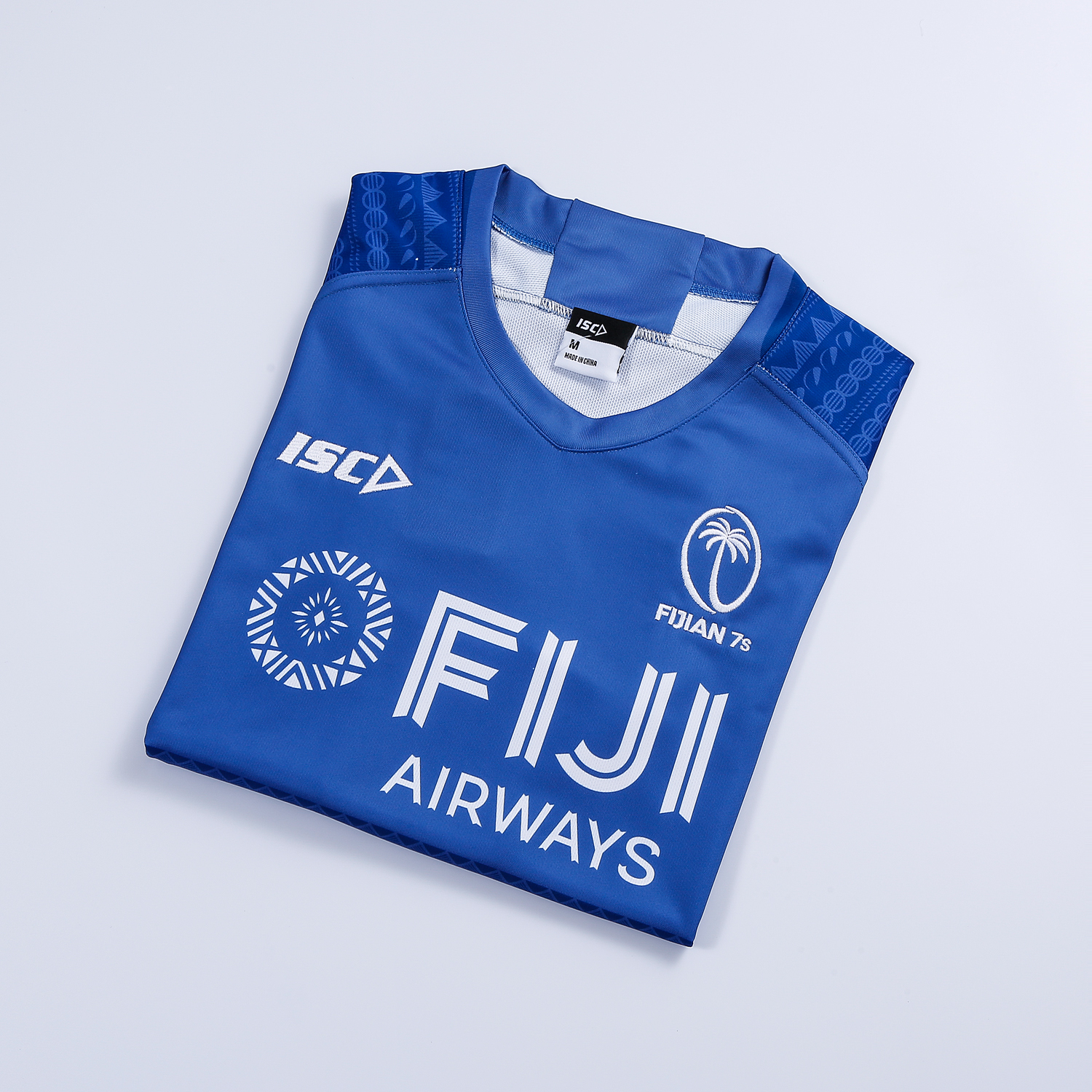 Rugby 2020-2021 Fiji Sevens Blue Training Rugby Jersey High Quality - leoleo123123