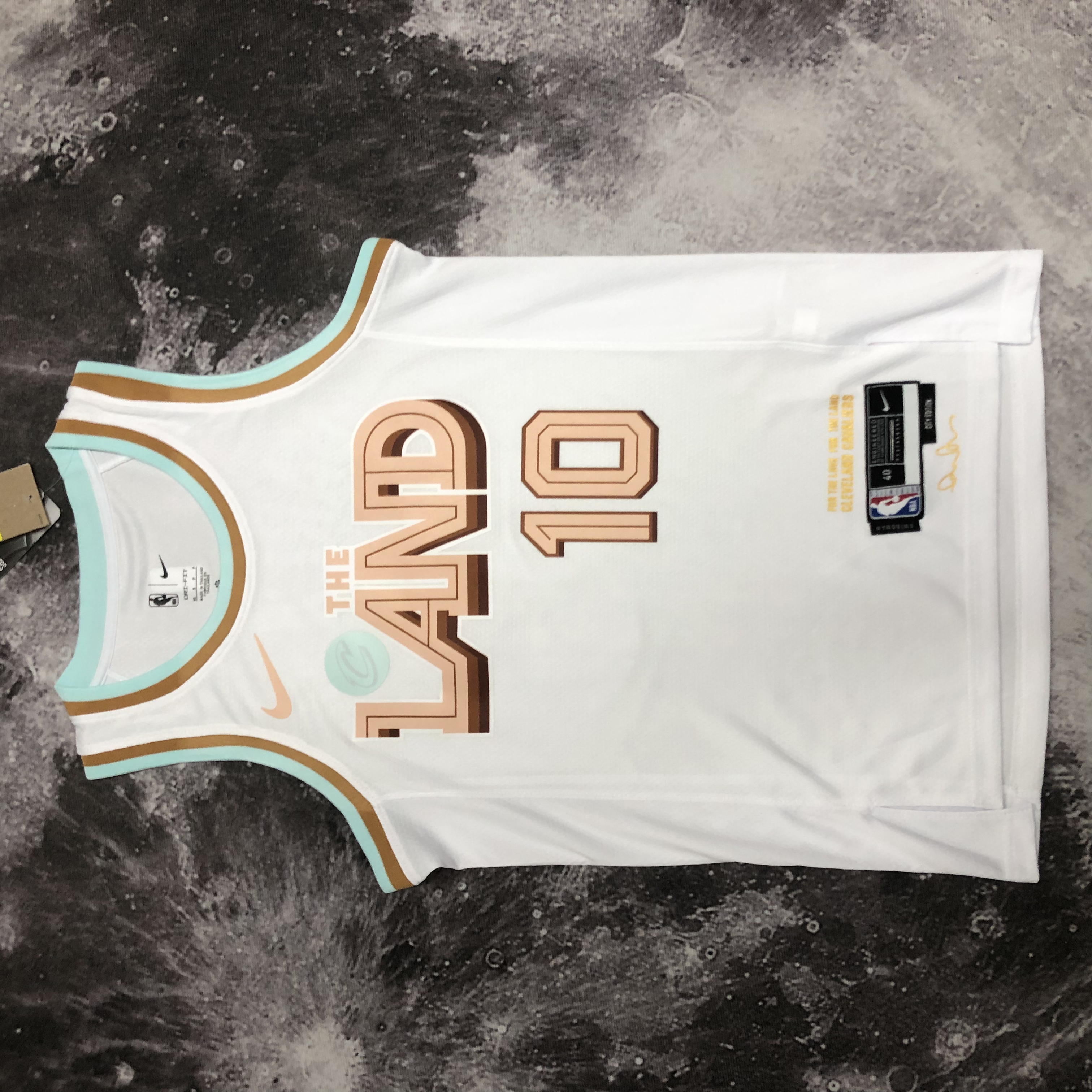 NBA Season 2023 Men Cleveland Cavaliers White #10 GARLAND Jersey High Quality Name and Number Print - leoleo123123