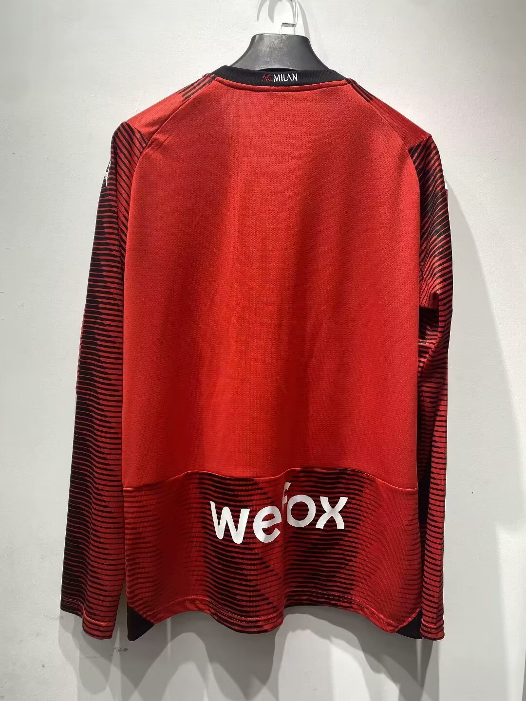 23/24 AC Milan Home Jersey Long Sleeve Fans Version 1:1 Quality - leoleo123123