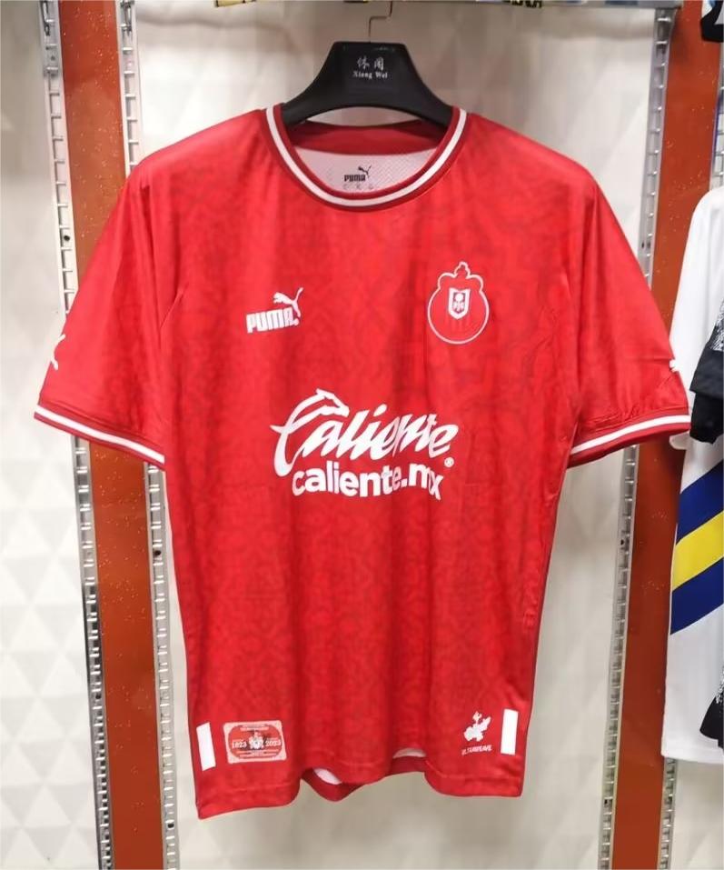Chivas 200th anniversary Red Jersey Player Version 1:1 Quality - leoleo123123
