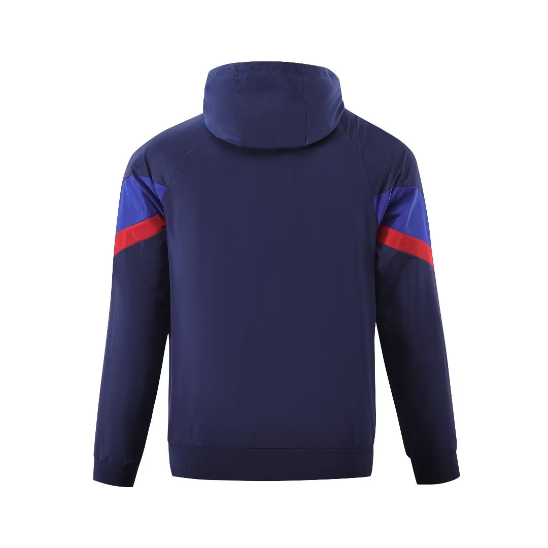23/24 Barcelona Blue Windbreaker Jacket 1:1 Quality - leoleo123123