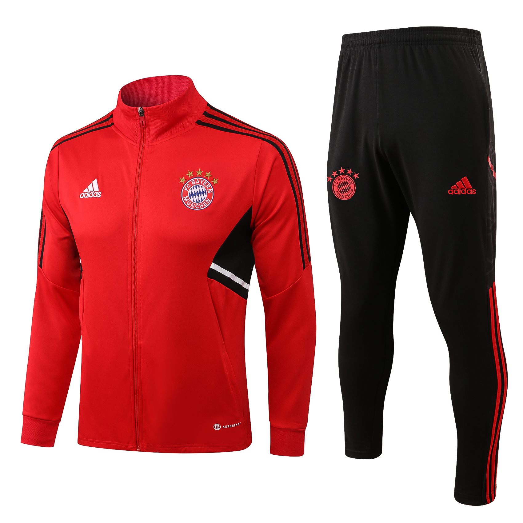22-23 Bayern Red Jacket Tracksuit Thai Quality - leoleo123123