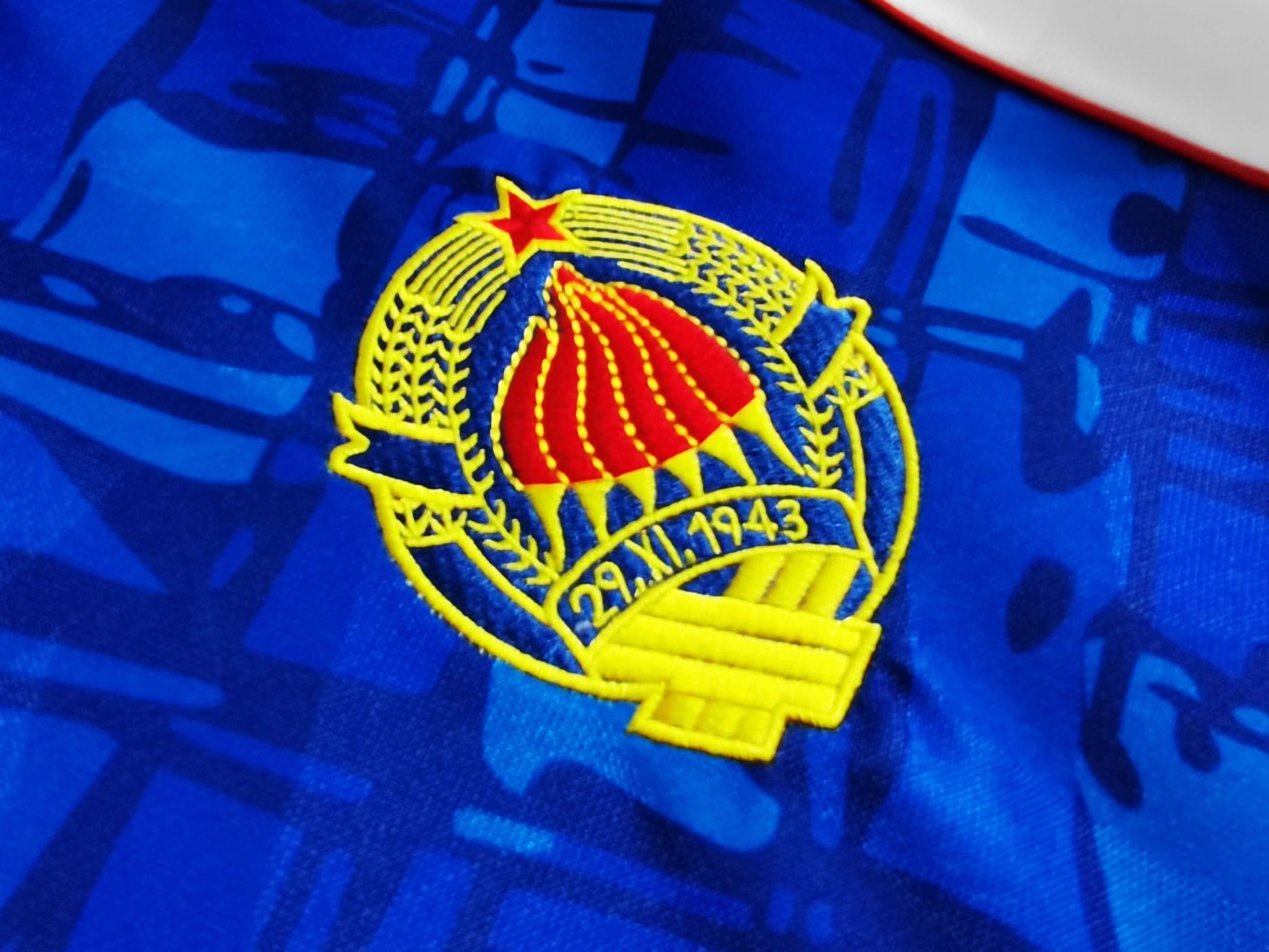 1992 Yugoslavia Home Retro Jersey - leoleo123123